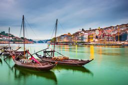 Boats near Porto