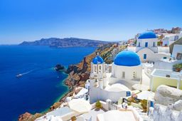 Santorini seaside