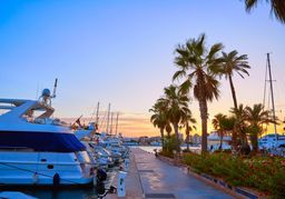 The marina at Denia, Costa Blanca