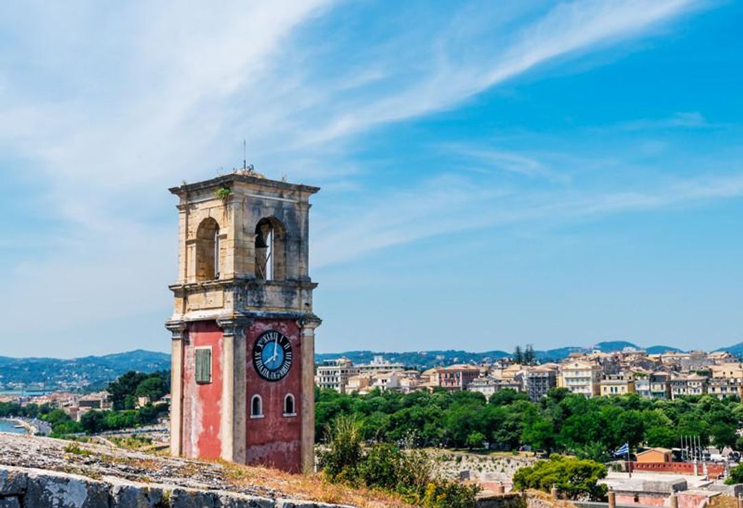 Clocktower in Corfu