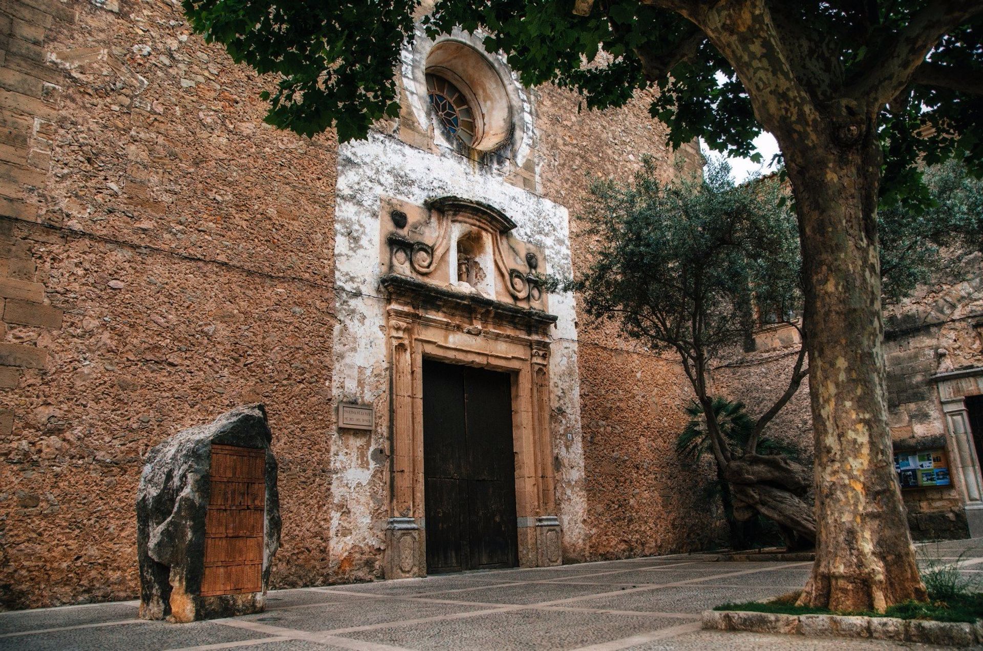 The ancient convent of Santo Domingo de Pollensa, home to the Pollensa Music Festival and Wine Fair