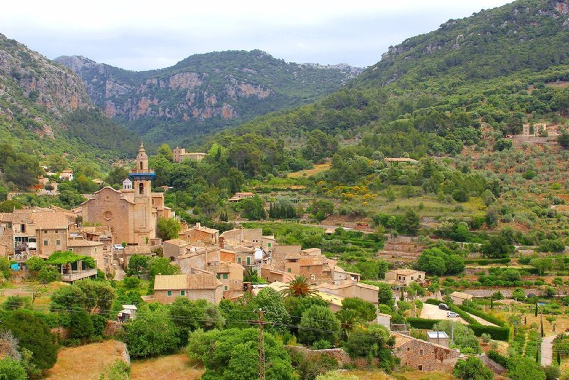 The rural village of Valldemossa in Majorca's north west region