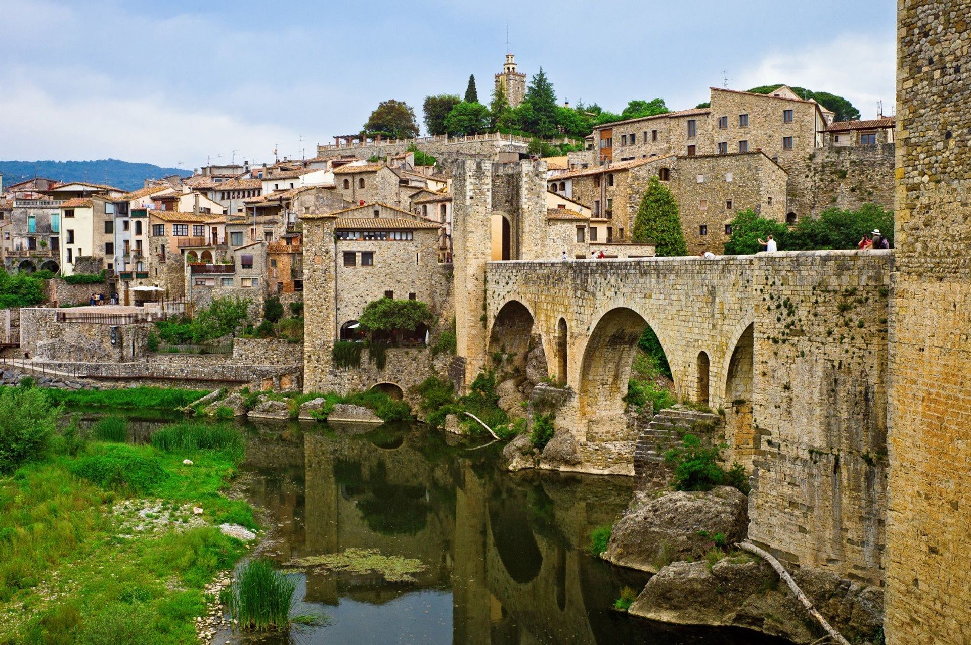Besalu village, Garrotxa, Girona