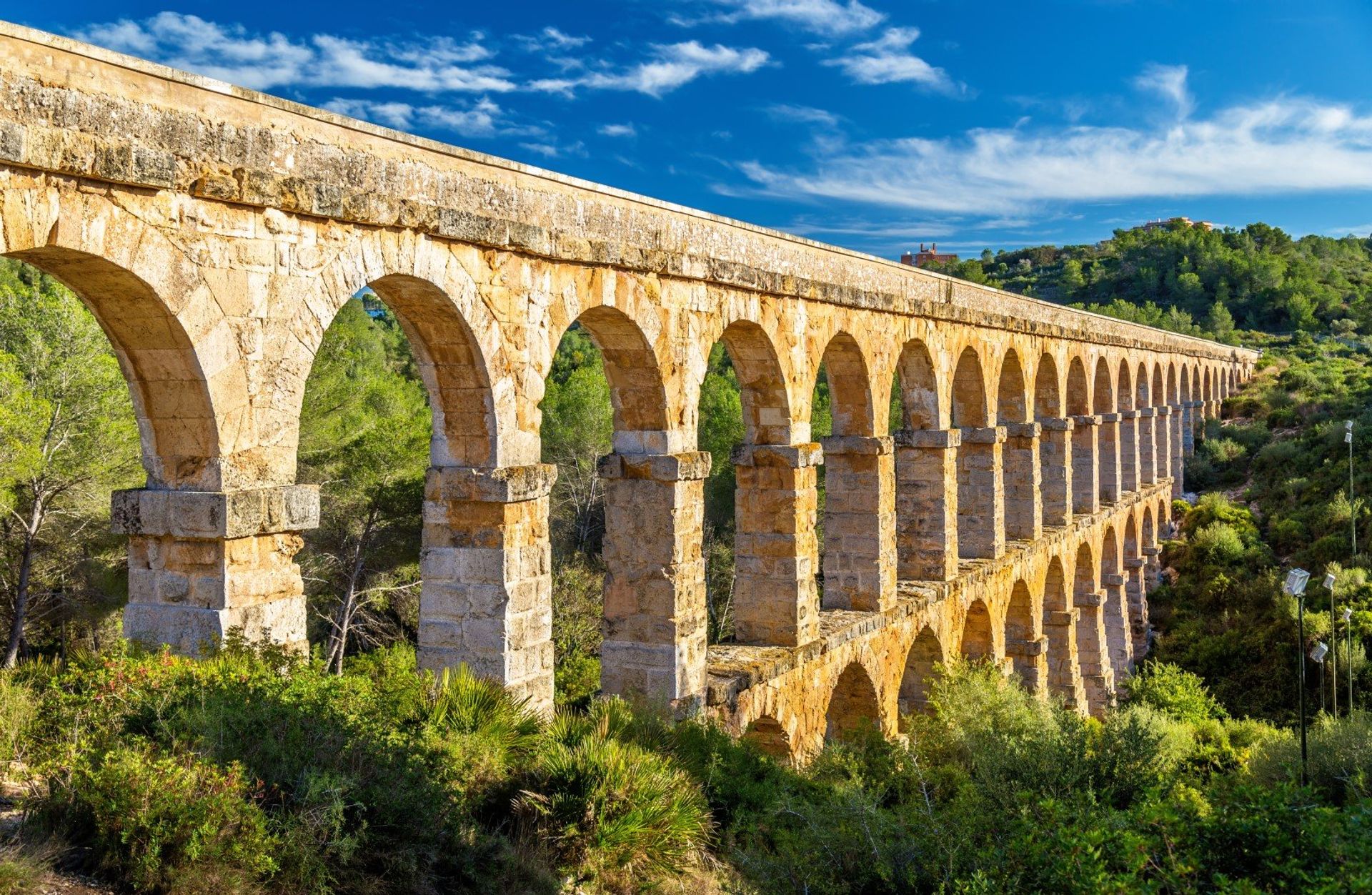 The Roman Aqueduct, Les Ferreres, also known as Pont del Diable
