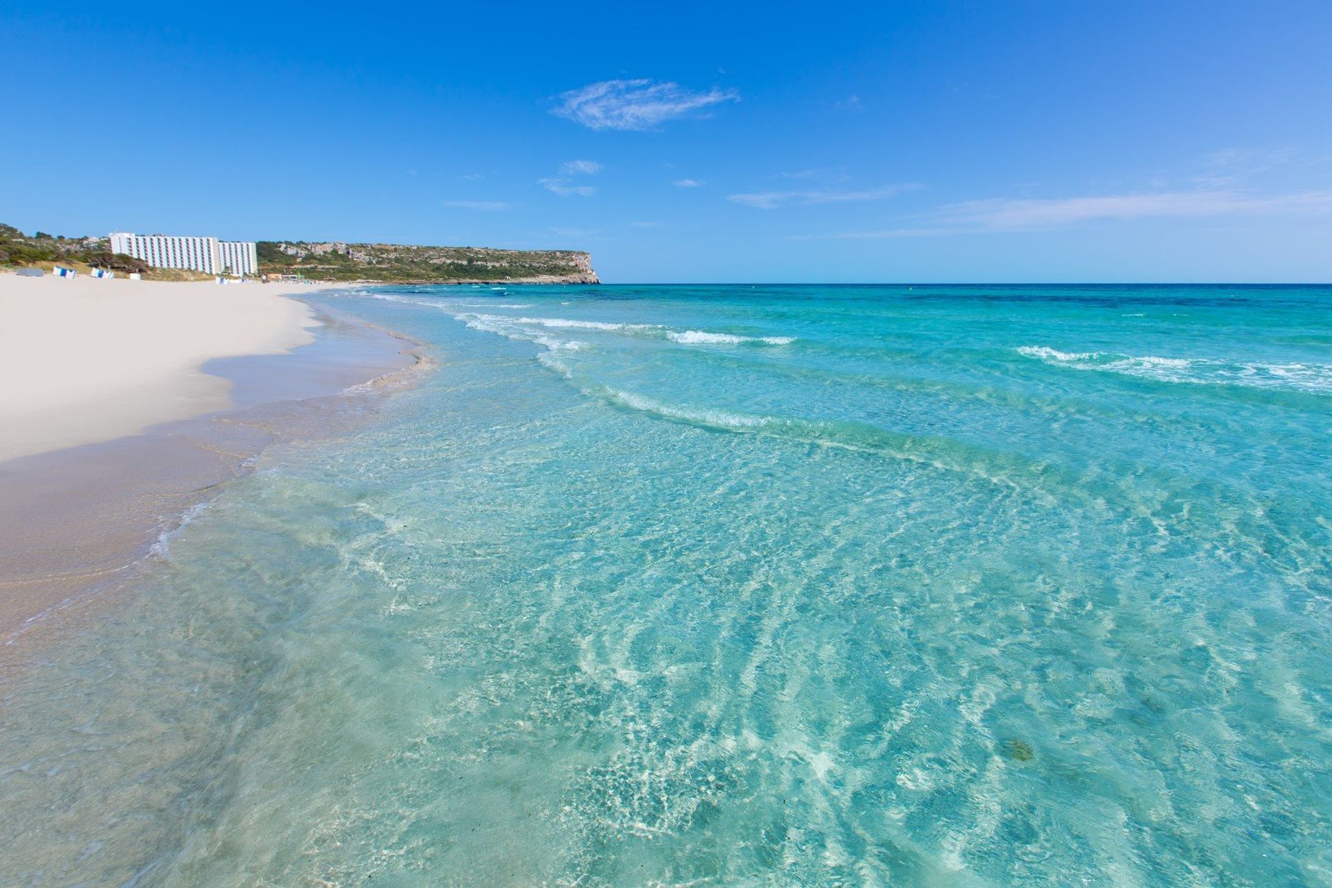 A slice of paradise! Son Bou beach Menorca, 7km southwest of Alaior