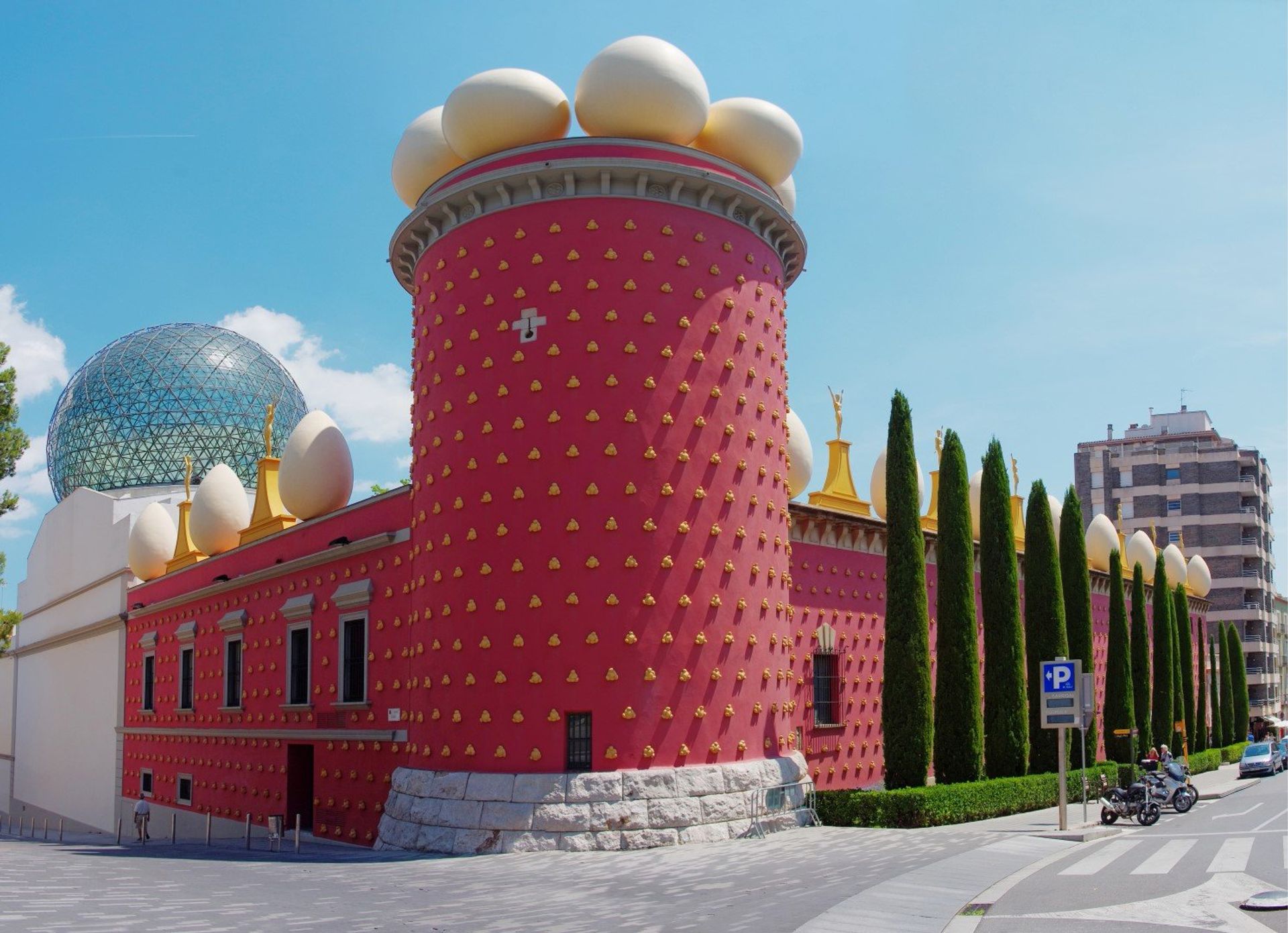 The surreal Salvador Dali Museum in Figueres, Girona