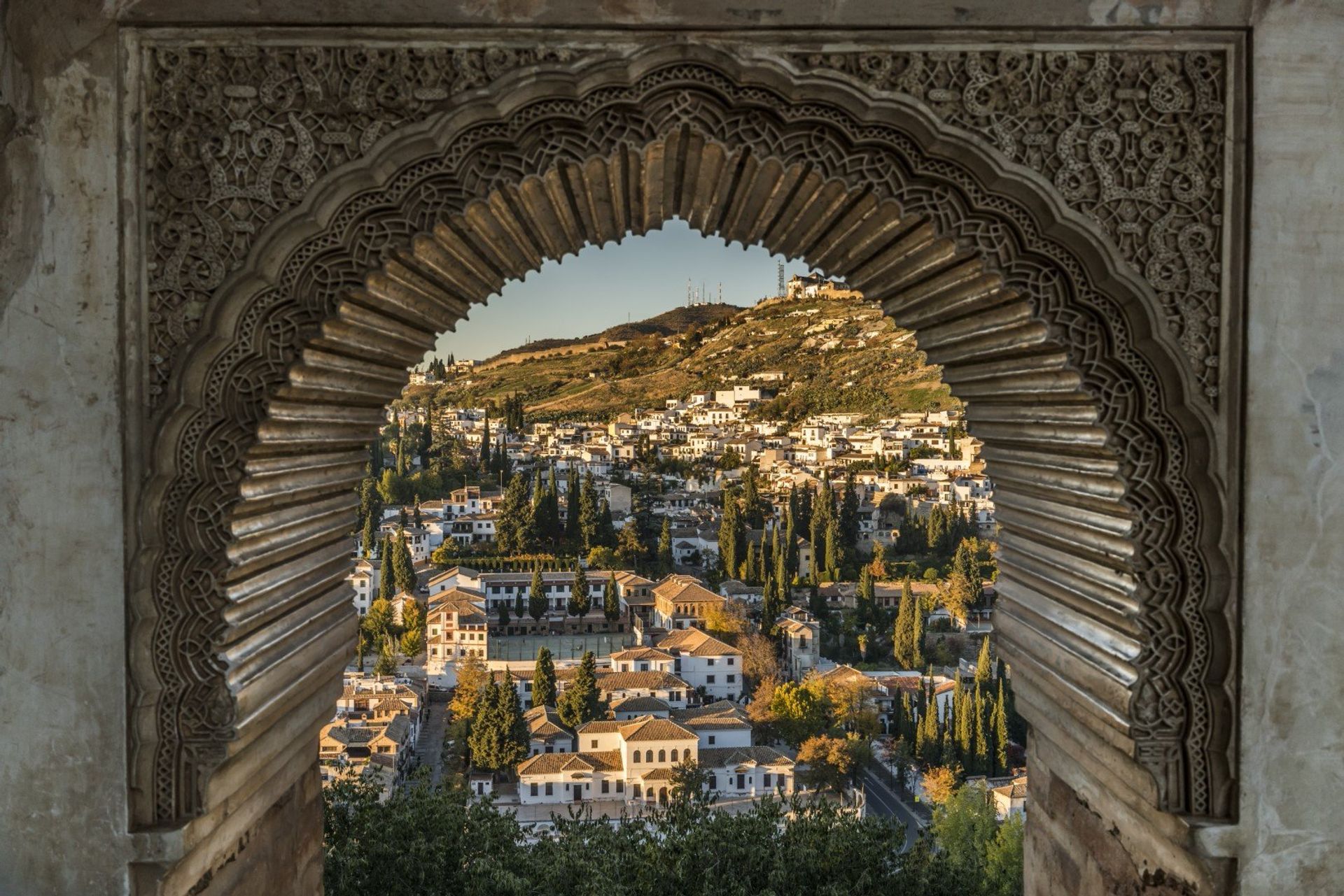 View of Granada from Alhambra Palace