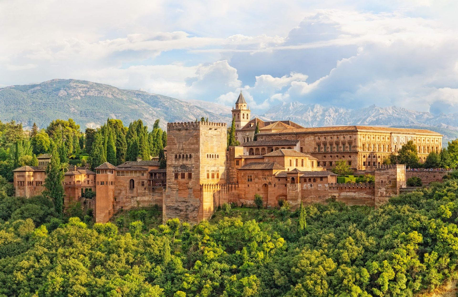 The UNESCO World Heritage Site of Alhambra, Granada