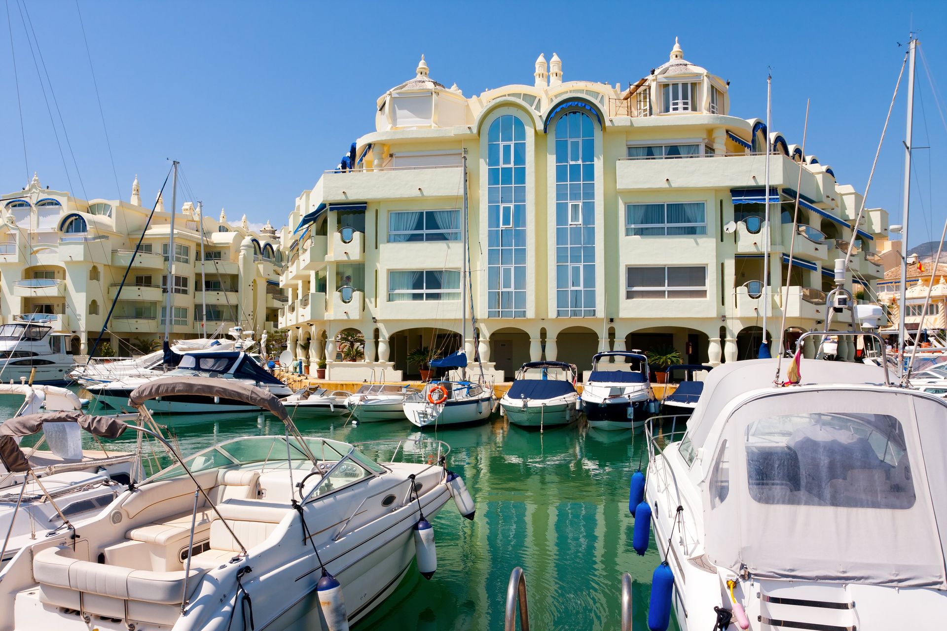 The famous Puerto Marina, the beating heart of Benalmadena