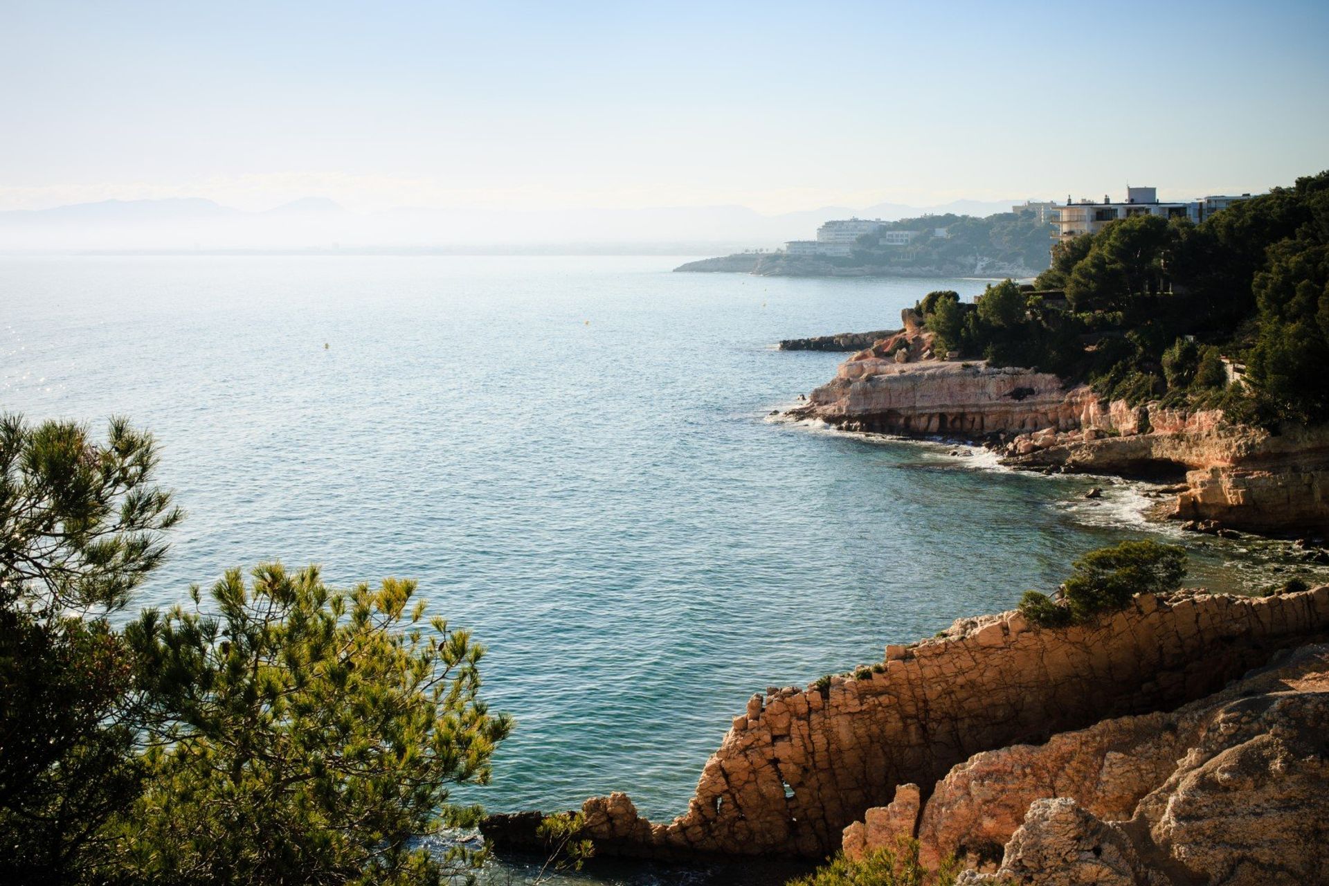 Postcard-perfect! The rocky coast of Cap Salou