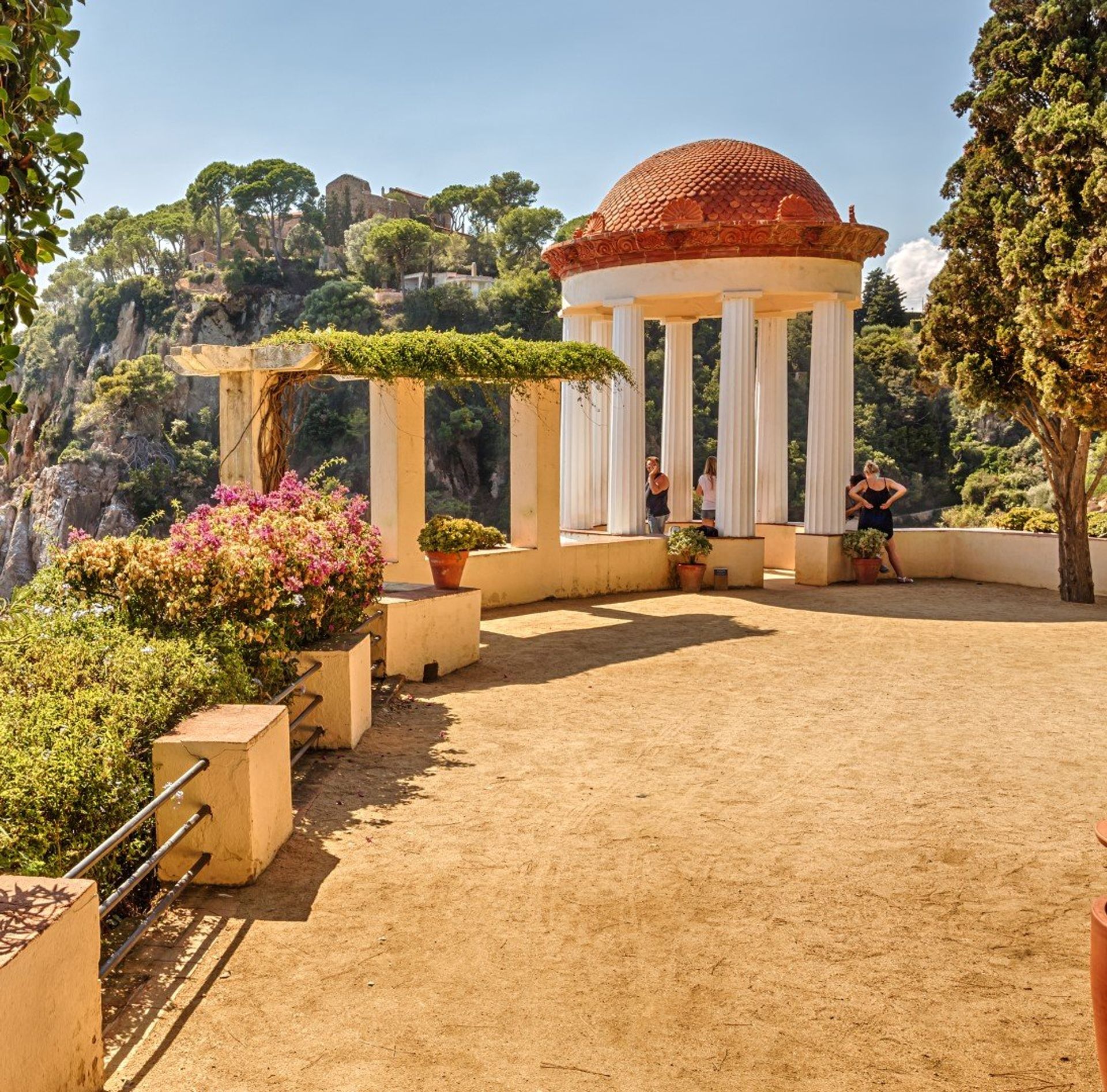 Stroll along the Passeig de Carles Fuast to the beautiful botanical gardens of Marimurtra