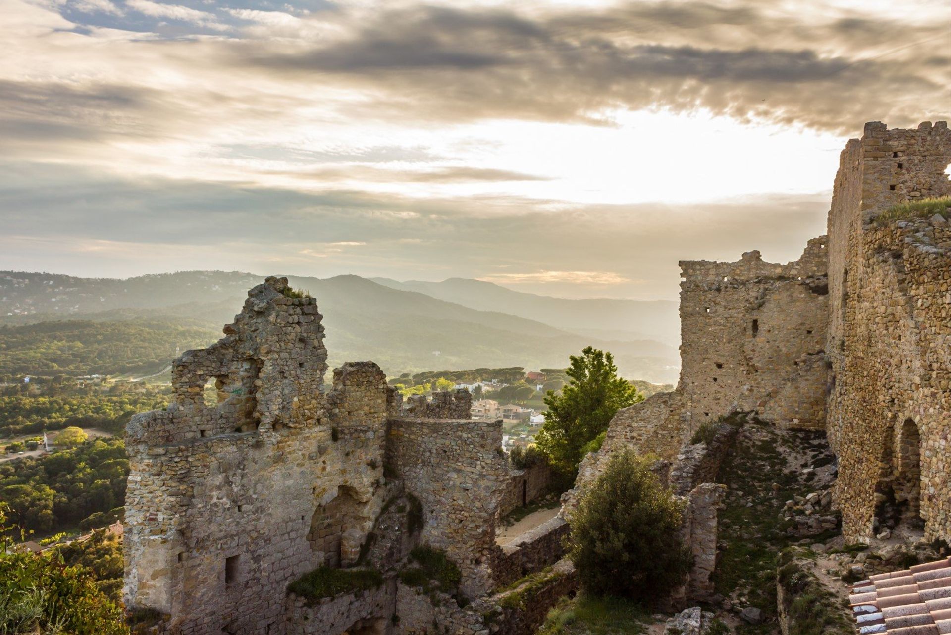 12th century Palafolls Castle, a 10-minute walk south of Blanes