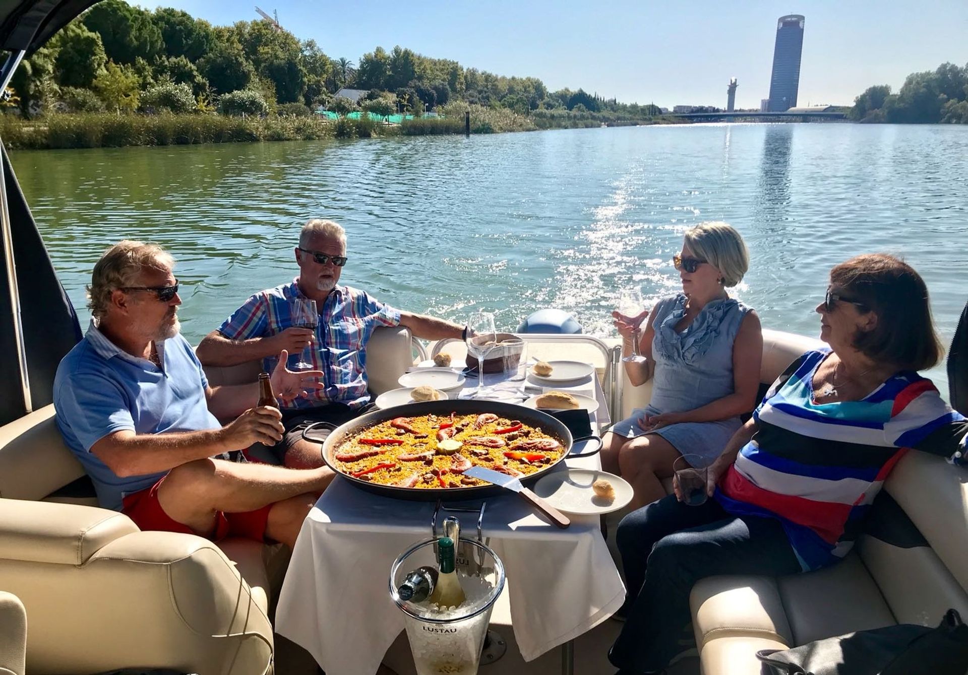 Cruising Guadalquivir River with Esturion Tours is just one of the many ways to explore beautiful Seville
