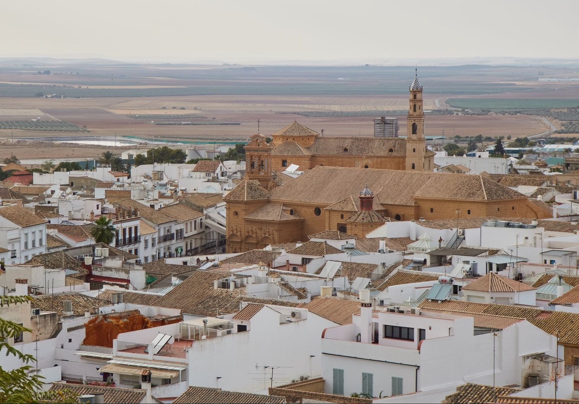 The 16th century Collegiate Church in Osuna dominates the landscape of this Pueblo Blanco