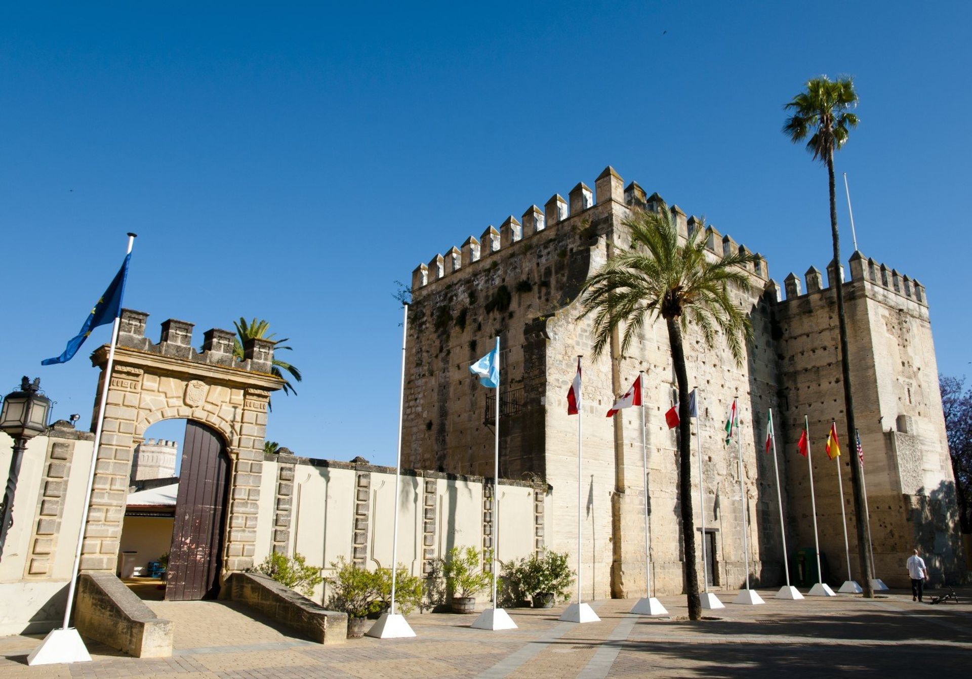 The 11th Century Moorish Alcazar of Jerez tells the story of Cadiz's ancient past