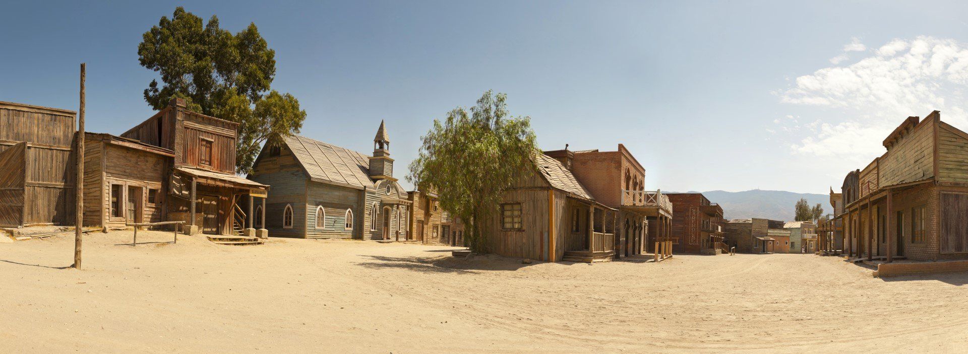 Enjoy remakes of famous spaghetti westerns at Mini Hollywood Theme Park in Tabernas Desert