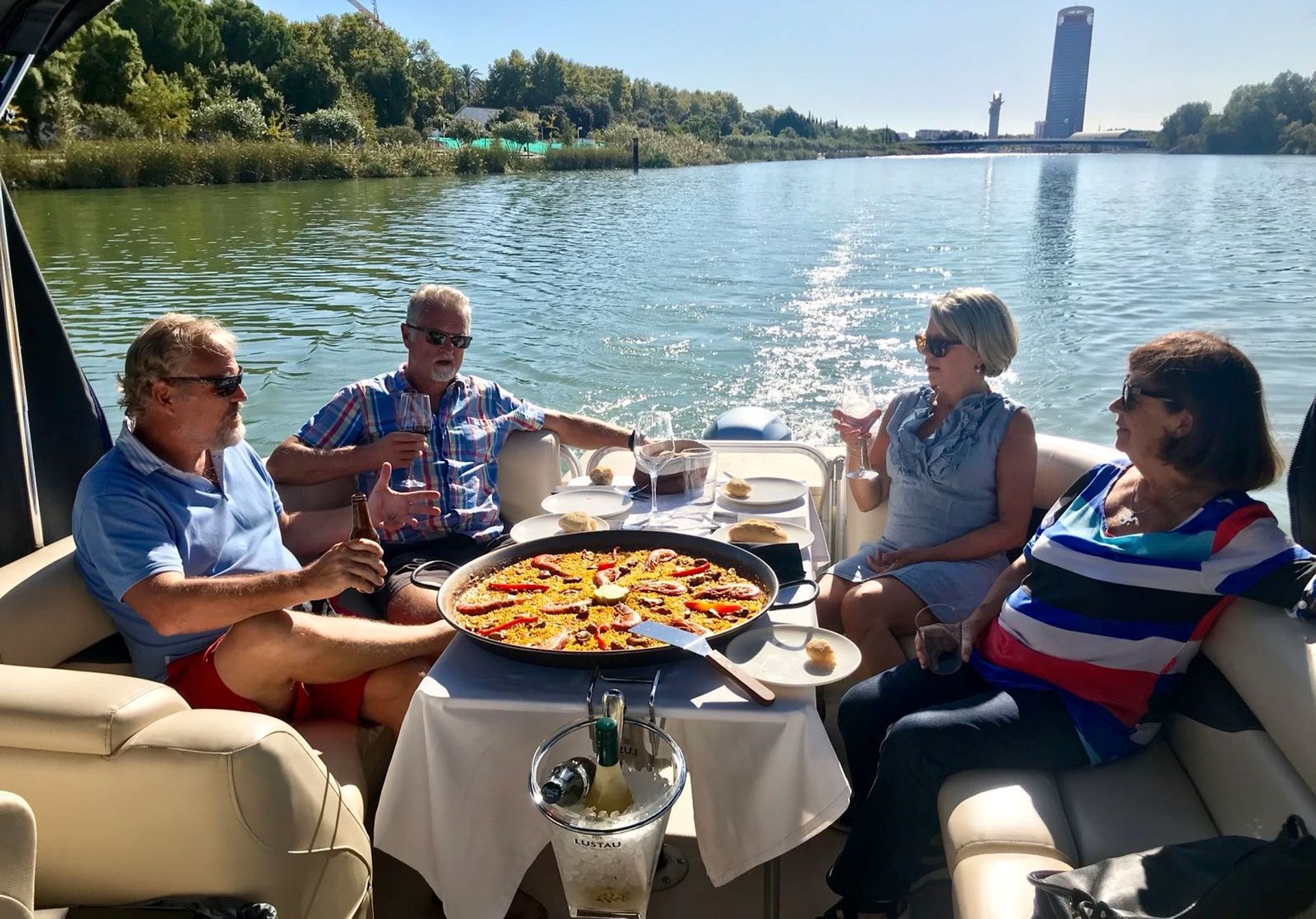 One of the many ways to explore Andalucia is via its many rivers, such as the Guadalquivir which runs through Córdoba, Seville and Sanlúcar de Barrameda 