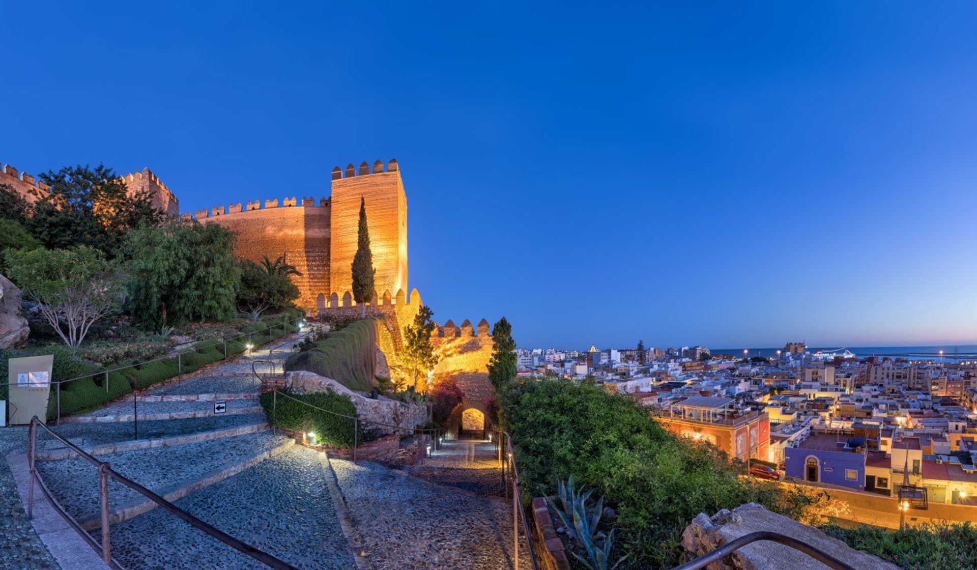 Don't miss out on the art museum and panoramic views of the Mediterranean from 16th century Santa Ana Castle in Roquetas