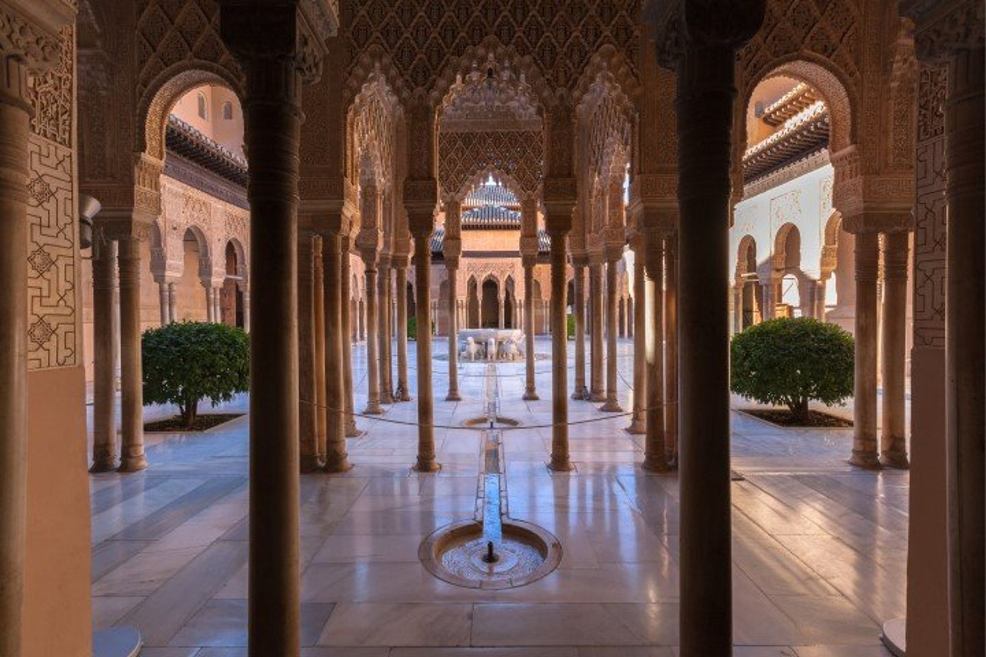 The Alhambra palace in Granada is one of the most beautiful architectural wonders in Spain