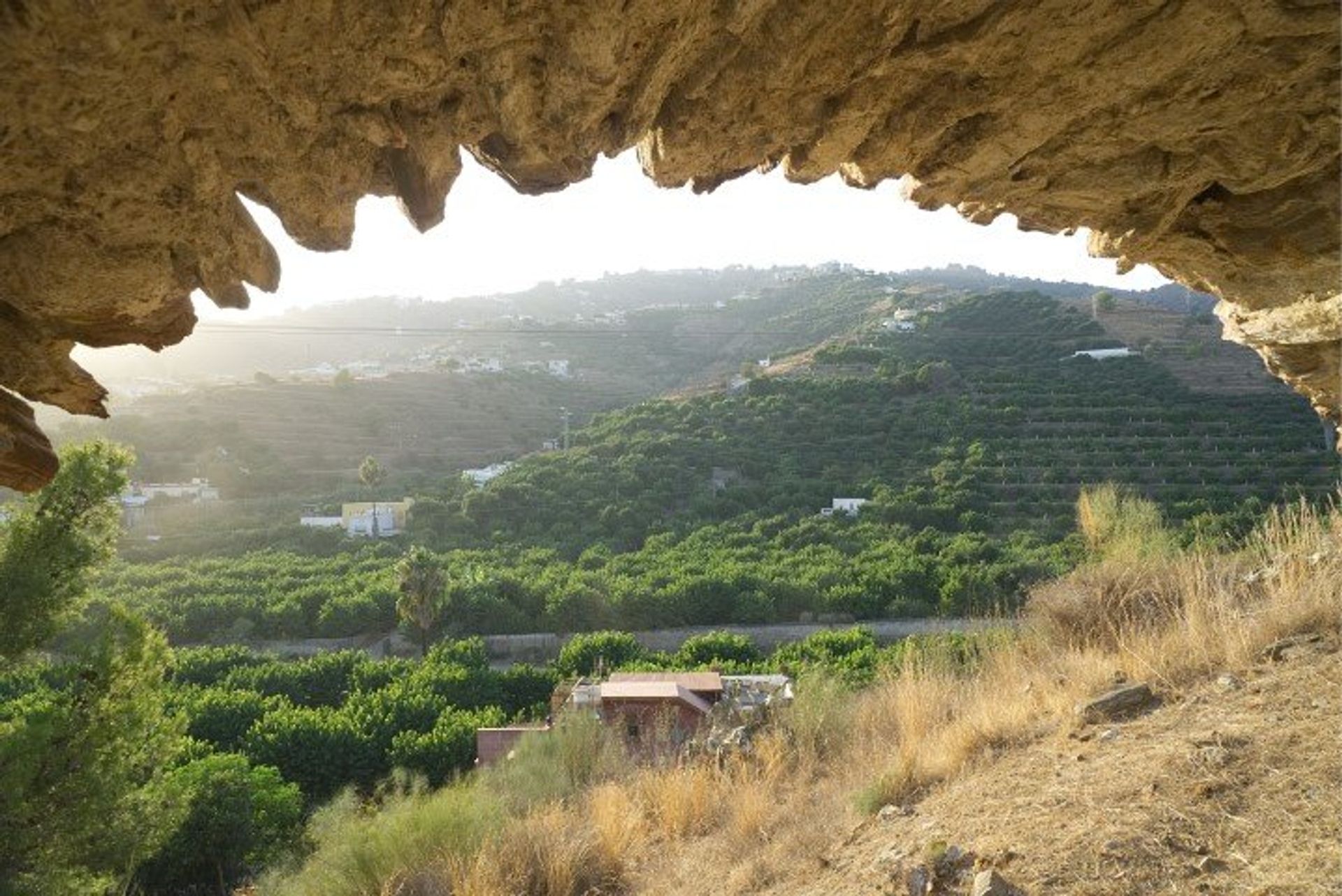 Incredible views from the Roman Aqueduct in Almunecar