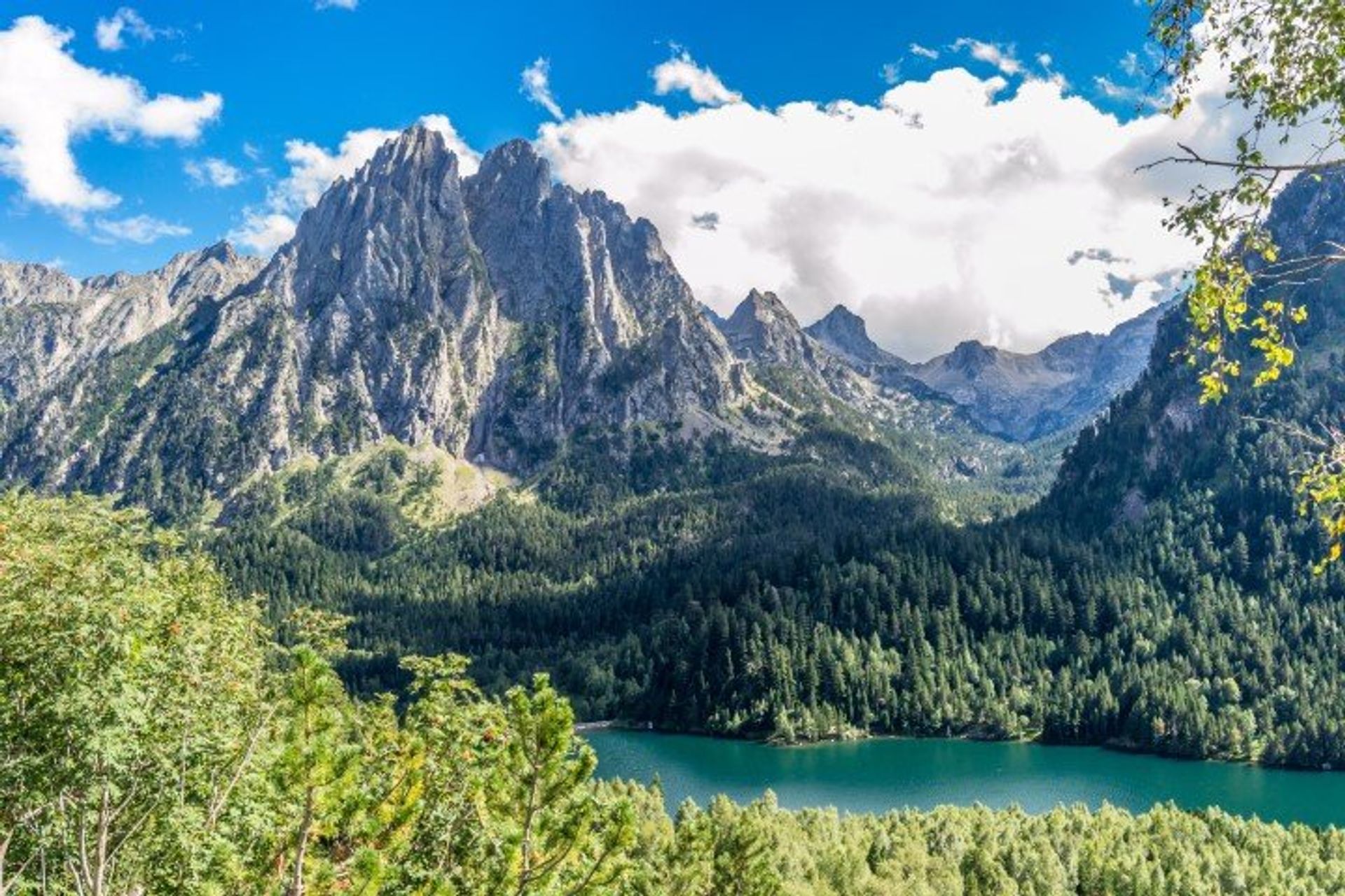 The Enchanted Mountain in St. Maurici, Lleida, is Catalonia's only National Park