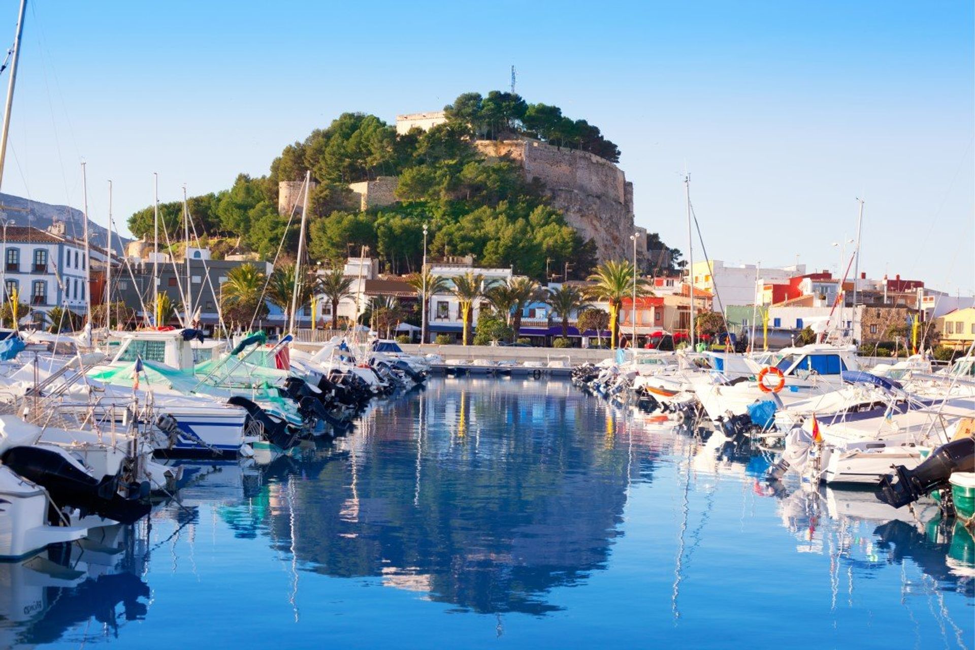 Denia Castle stands tall as a symbol of the region's Medieval history