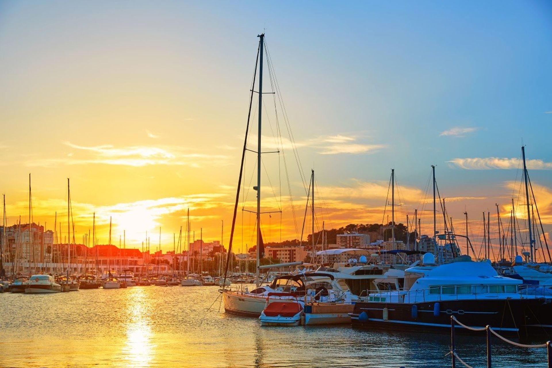 Watch the sun set from one of the rustic seafood restaurants along the harbour