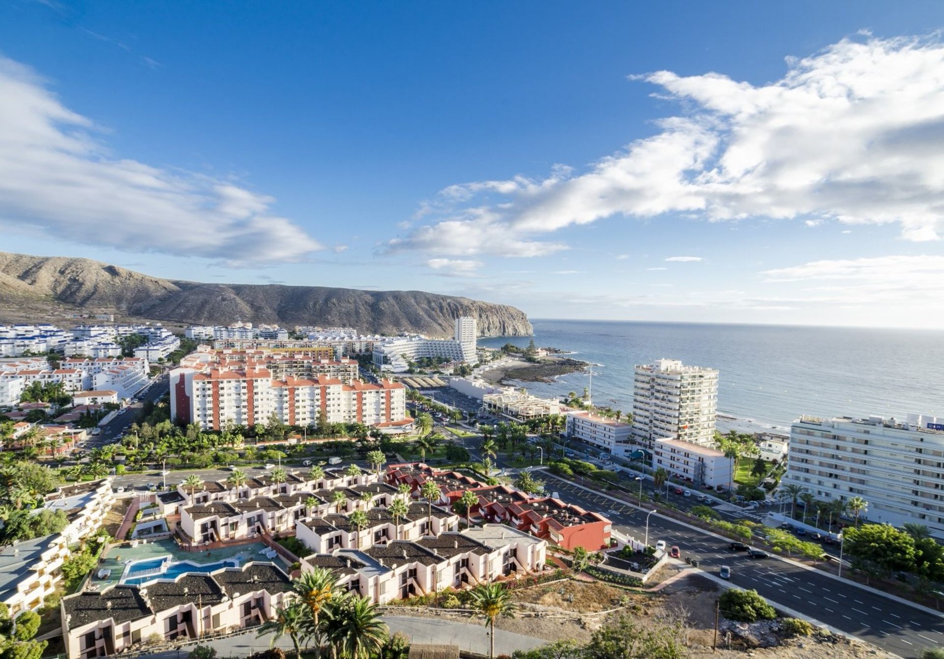 Los Cristianos was once a quiet fishing village, now one of the most popular tourist resorts in Tenerife