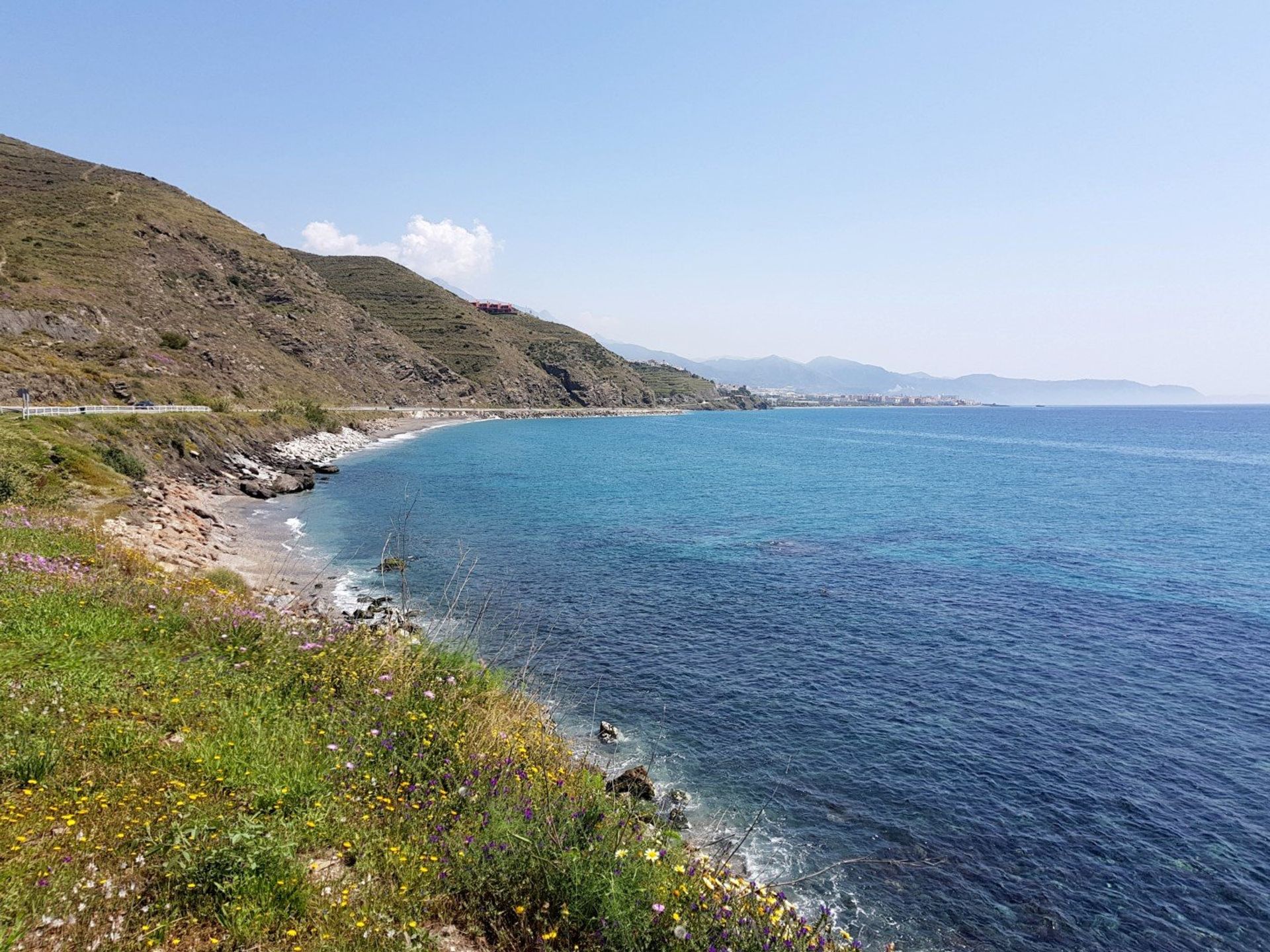 There are plenty secluded small beaches along Torrox's coastline, perfect for a refreshing swim in crystal clear waters