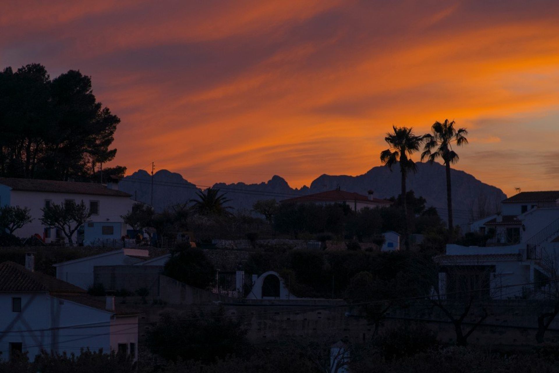 Watching the sun set from the old town is a truly magical experience