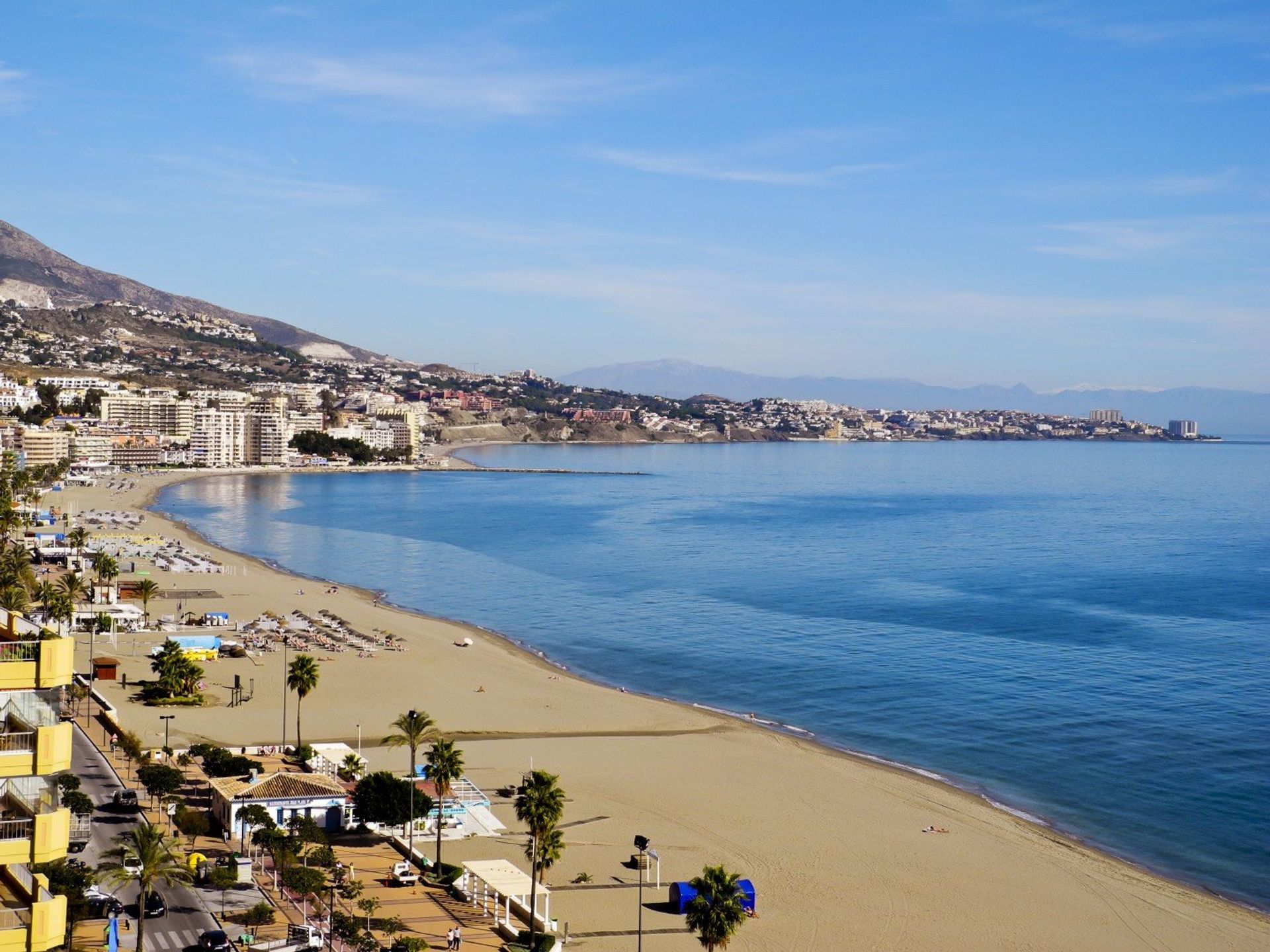 Santa Amalia beach is sun-worshippers' paradise with a vast stretch of golden sand and crystal clear aquamarine waters