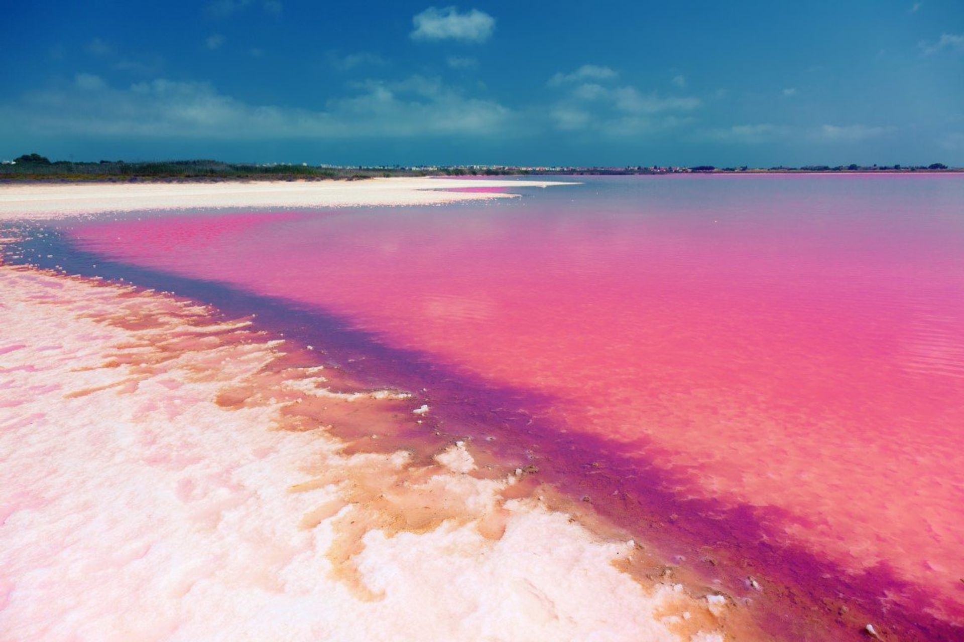 The cleansing and calming salt lakes of Torrevieja are just a 15 minute drive away along the coast