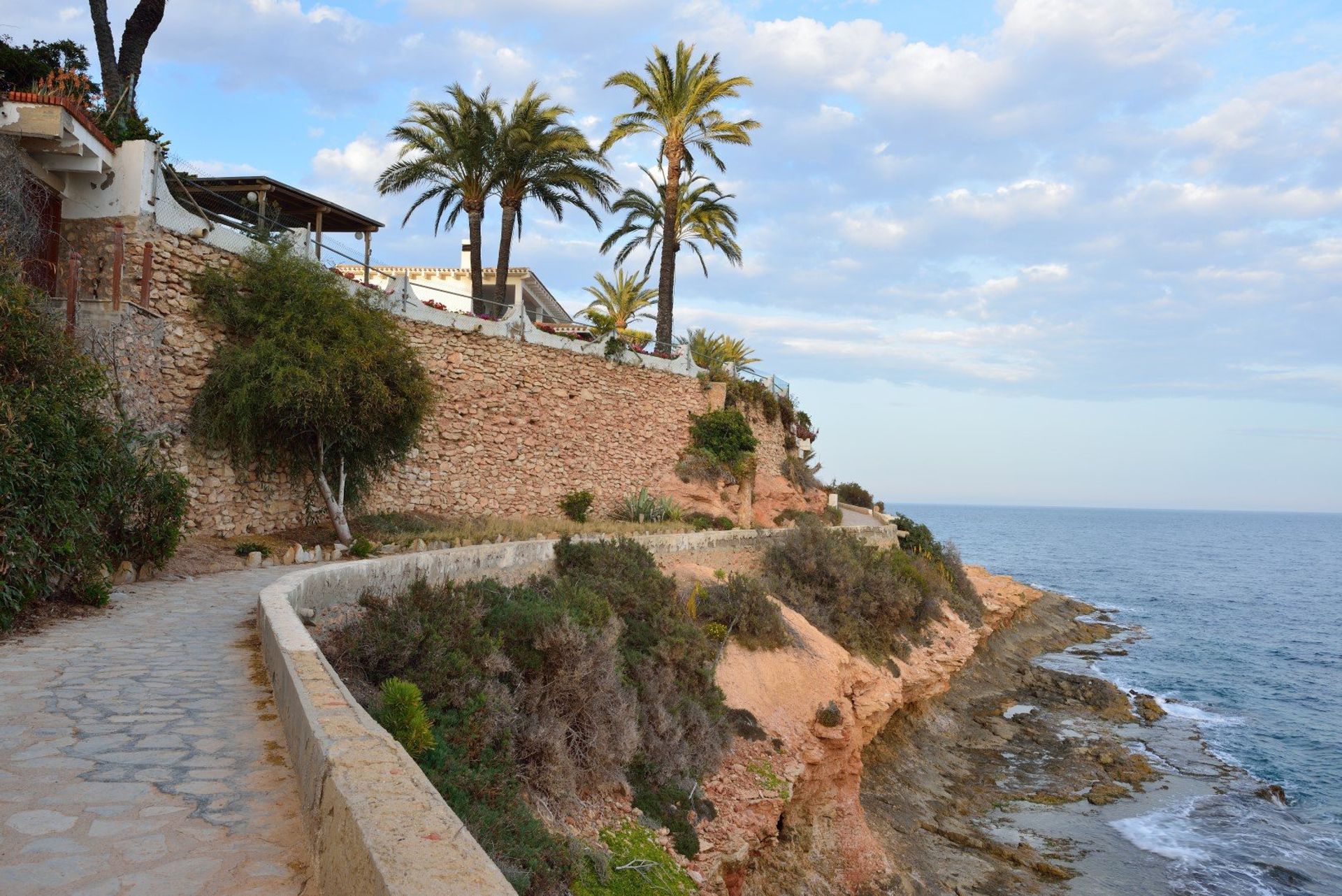 Cabo Roig's promenade between Cabo Roig beach and Dehesa de Campoamor, offers the perfect afternoon coastal walk