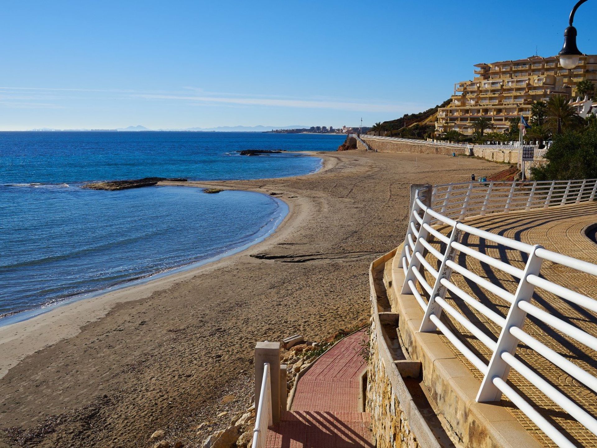 Local Playa Flamenca beach is a perfect for a low-key day unwinding by the coast