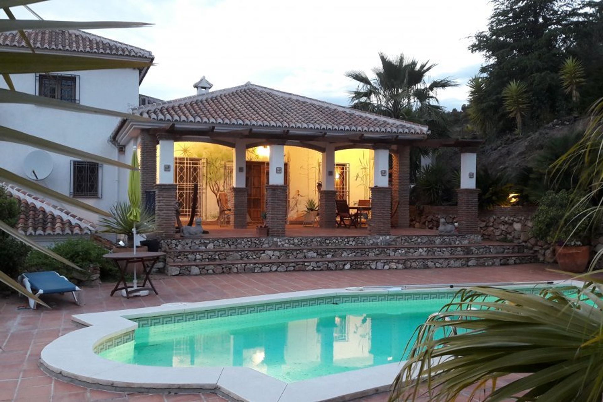Stay in one of our villas with private pools overlooking the mountains and vineyards