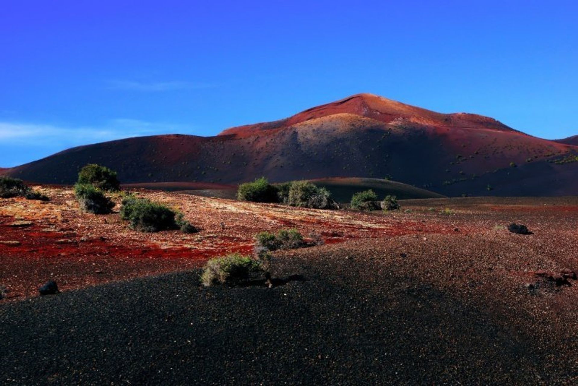 Delight in delicacies that have been cooked using the geothermal heat of volcanoes in Timanfaya National Park