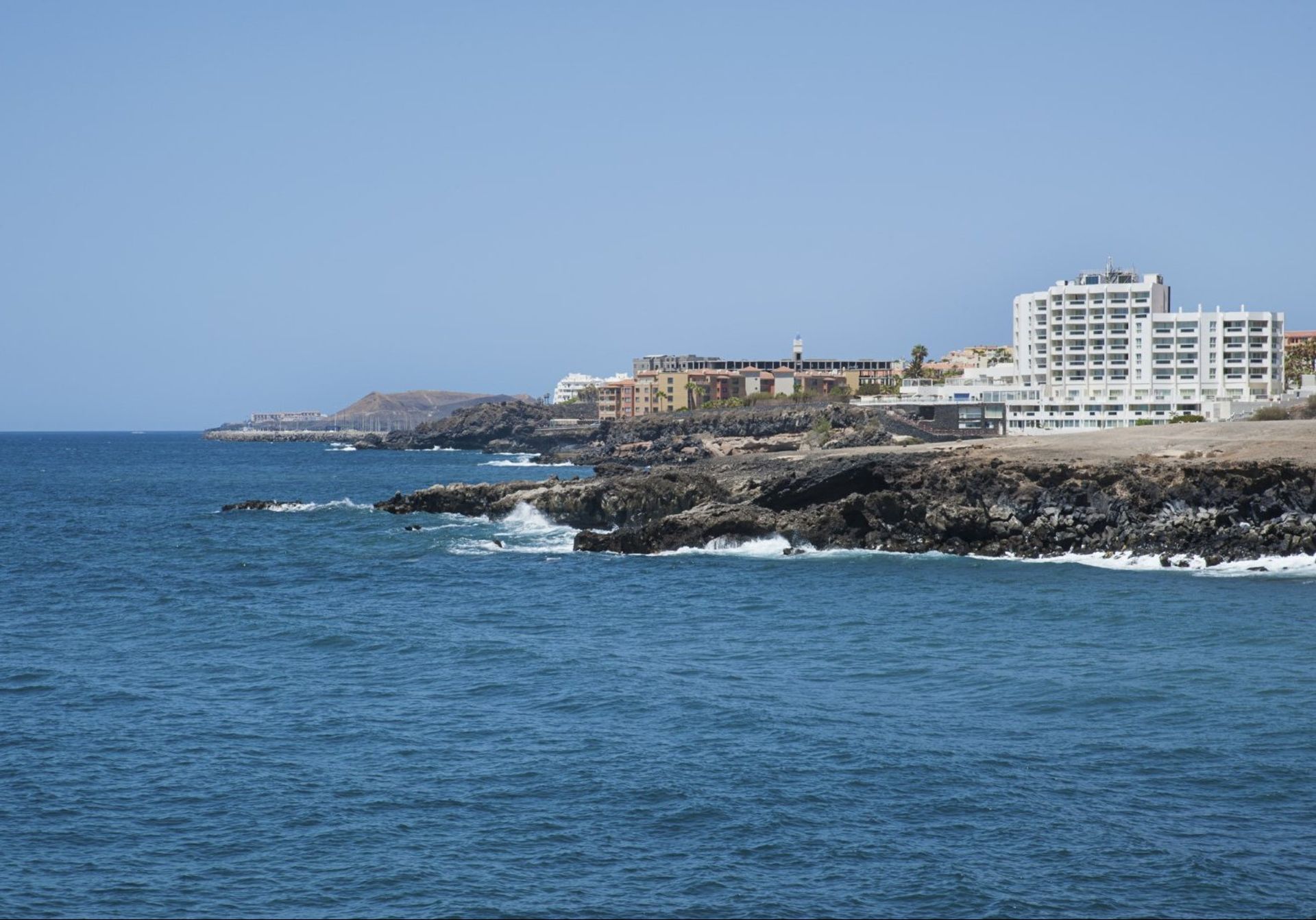 Golf del Sur is surrounded by a very rugged coastline, but is home to some of the most beautiful golf courses in Spain