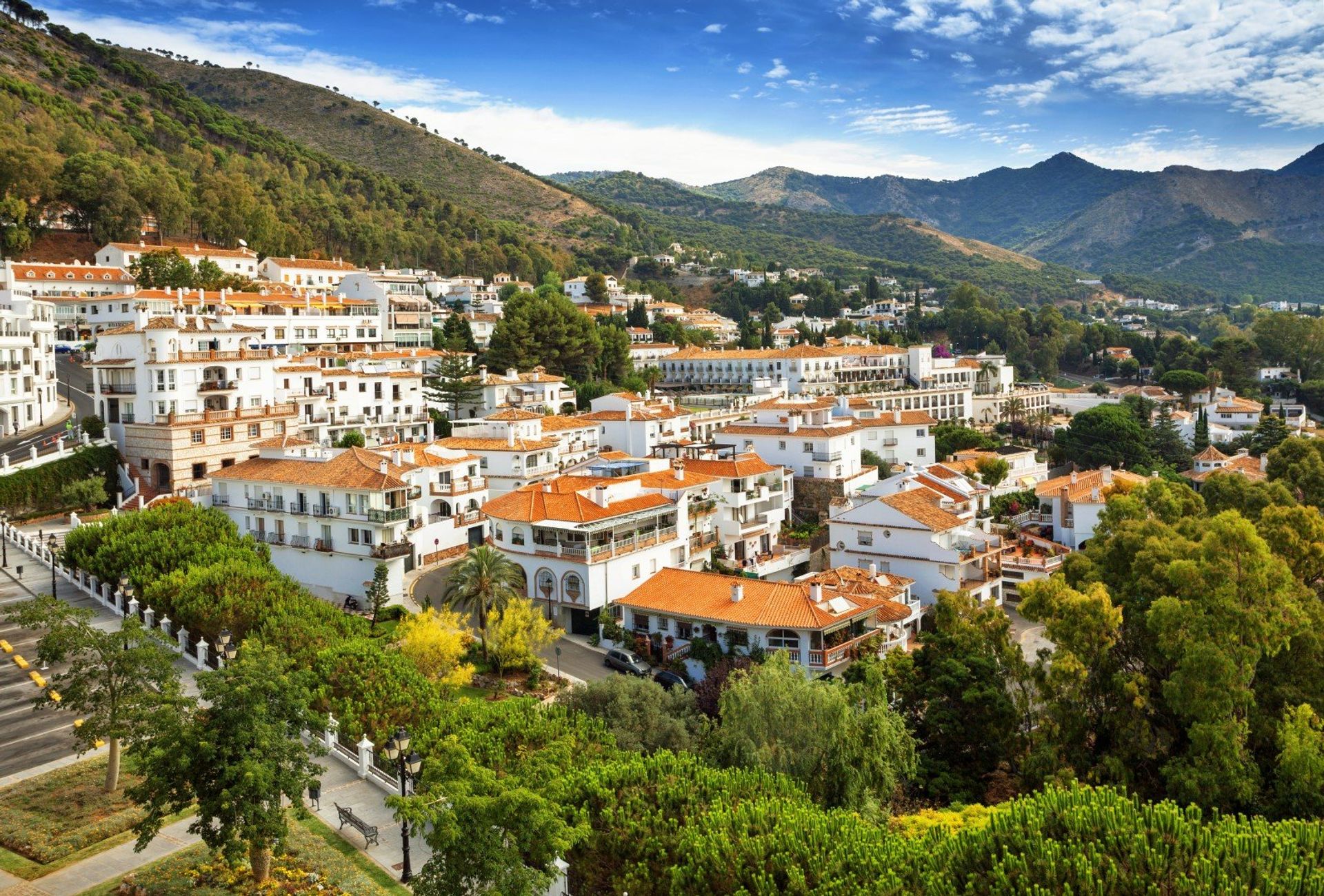 Revel in the charms of a traditional Andalucian village with a stroll around hilltop Mijas