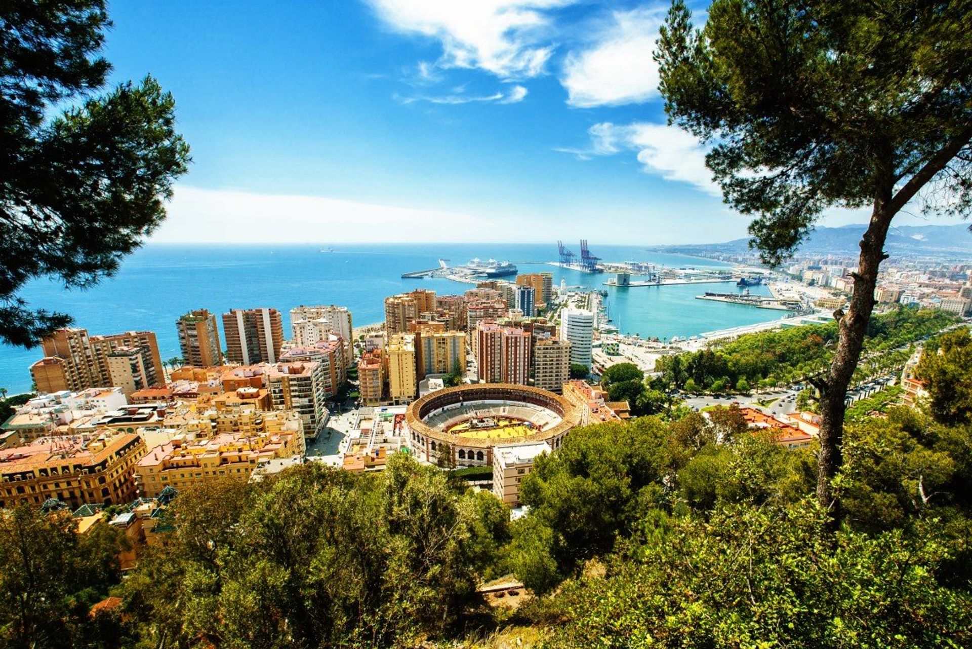 Take a day trip to vibrant Malaga city, just under a 40 minute drive from Los Boliches via the A7 motorway