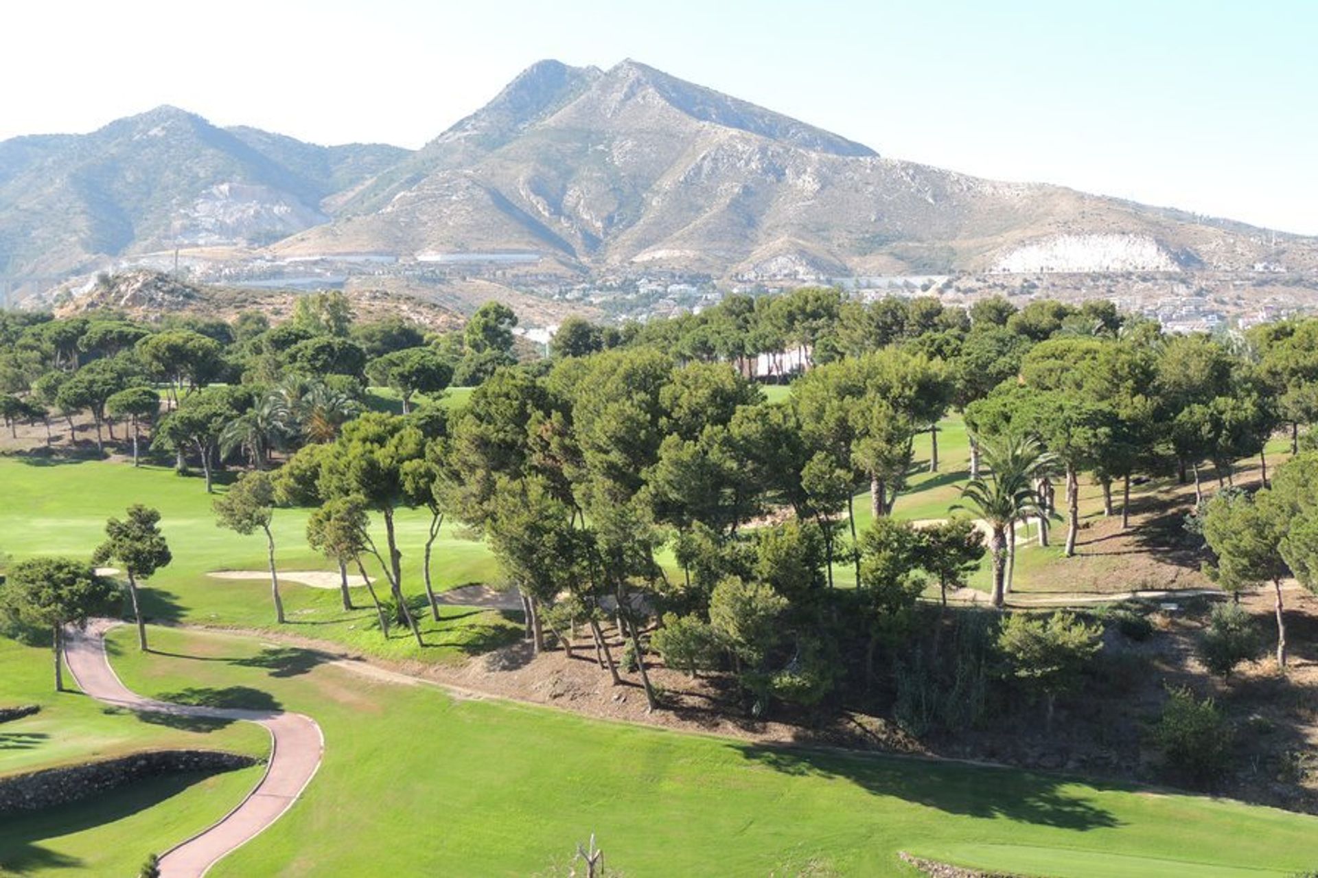 Practice your swing at one of the many golf courses in and around Torrequebrada