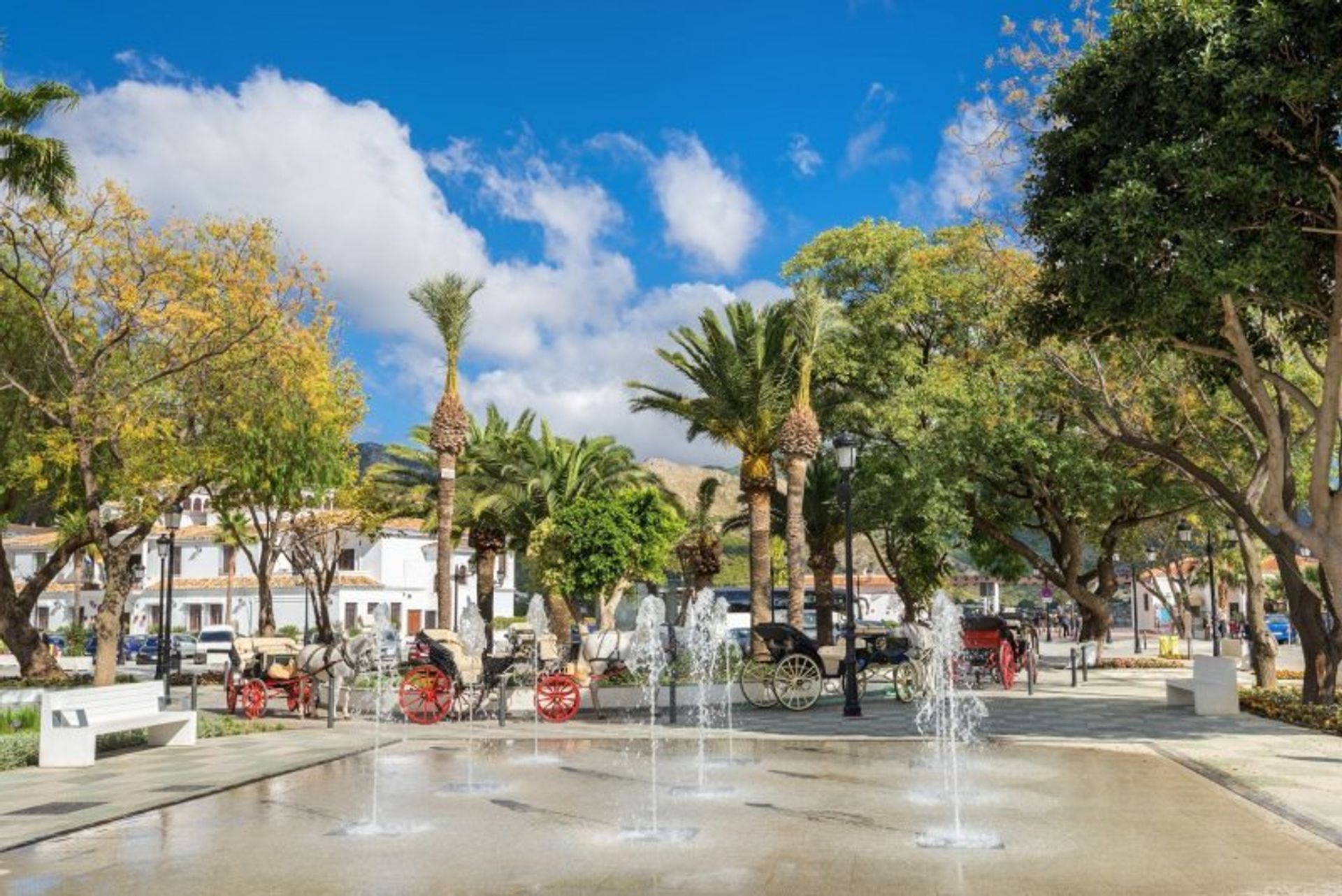 Explore the old town of Mijas with a horse and carriage ride located on almost every corner 