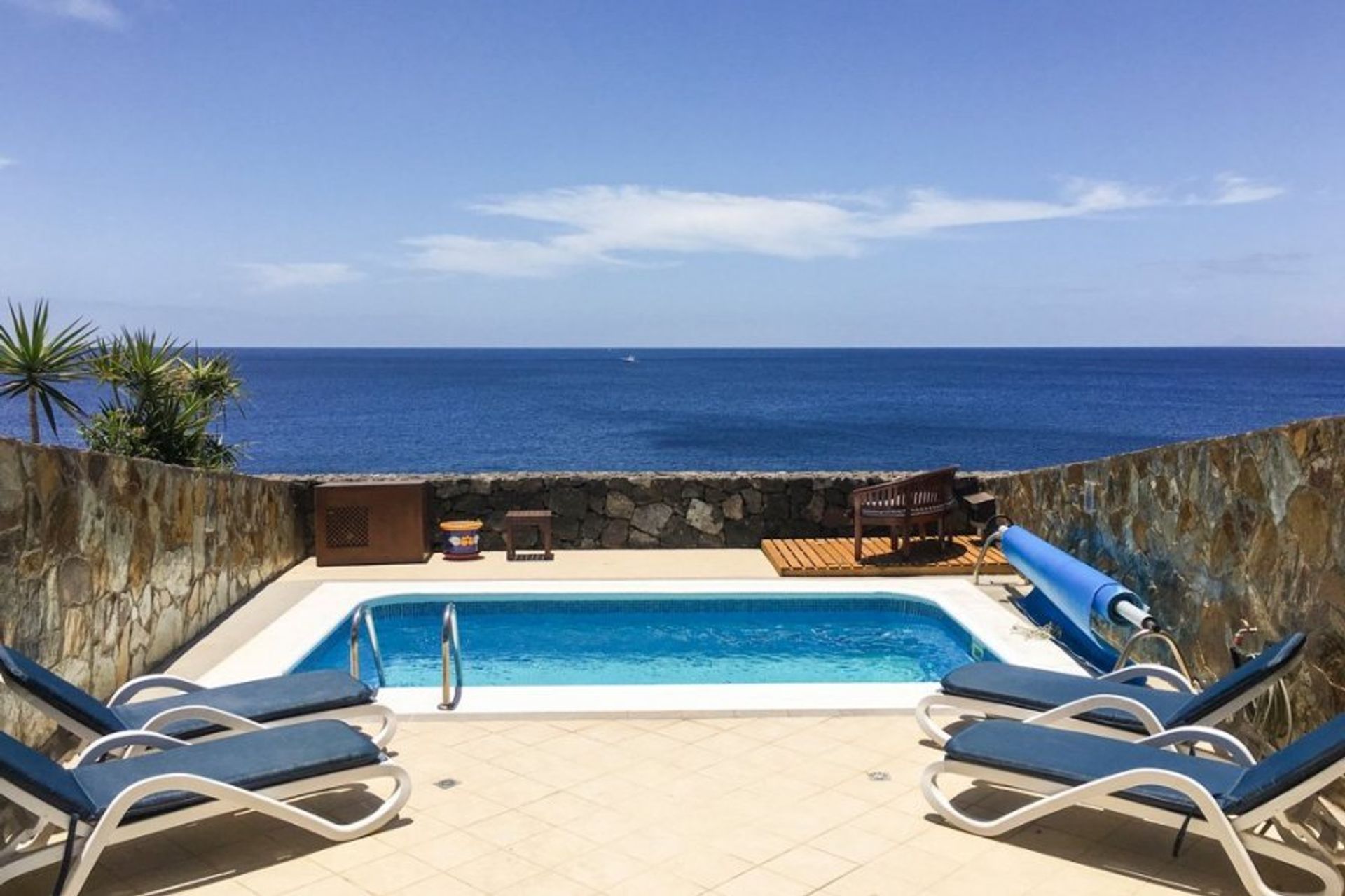 Stay in one of our villas with private pools overlooking the coast