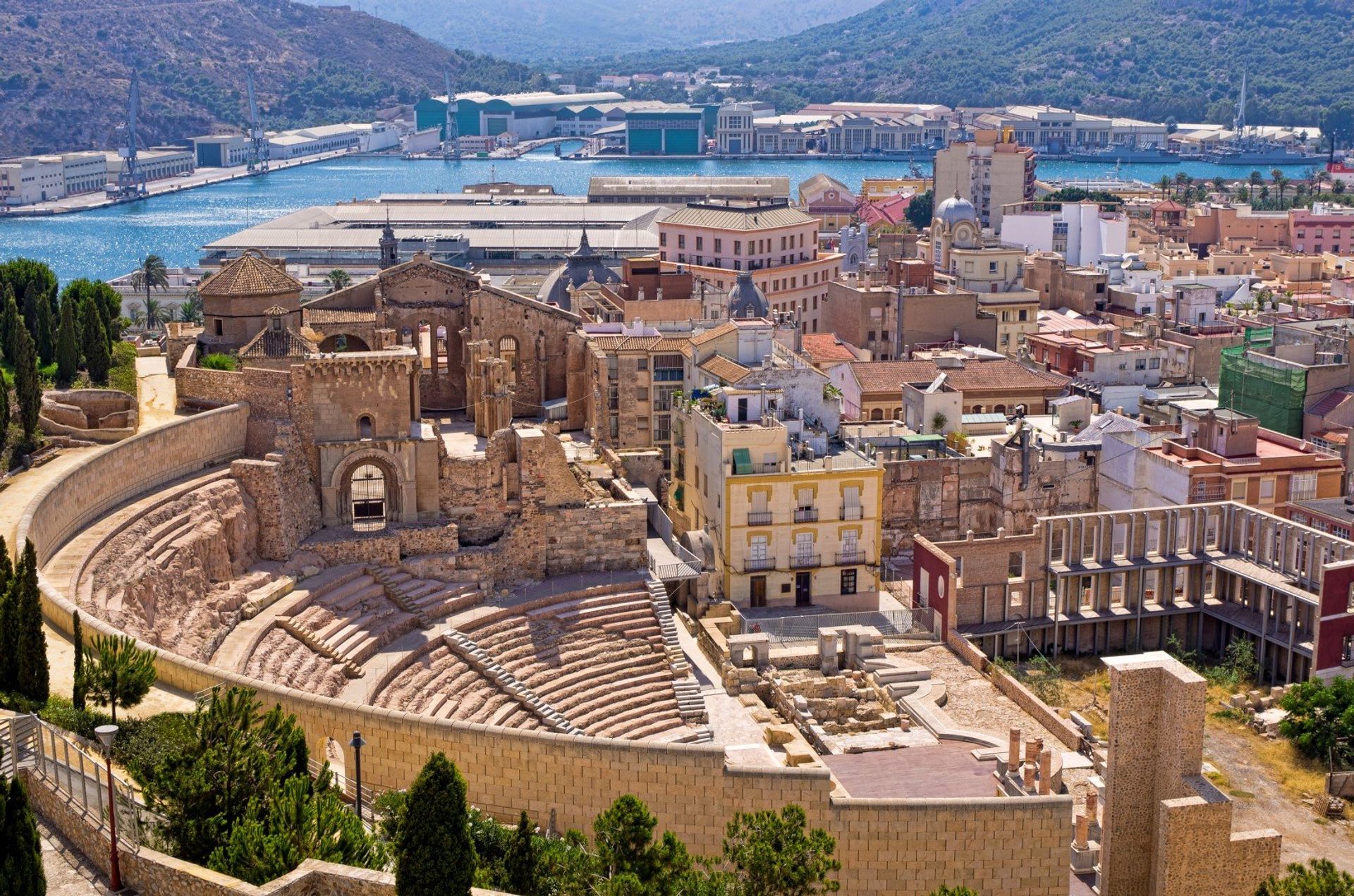 Besides the pretty beaches, a must see is Cartagena's impressive ancient Roman theatre