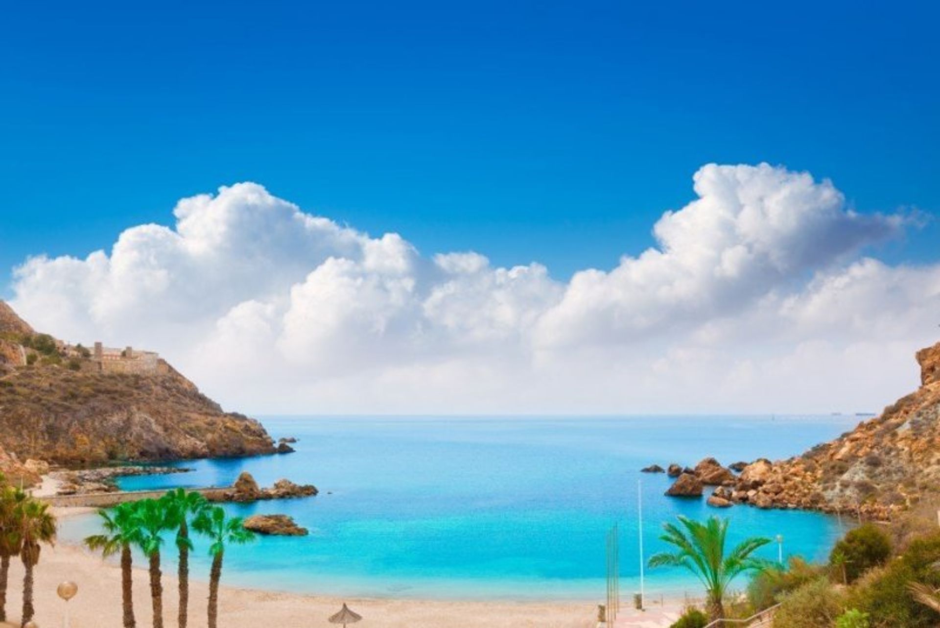 Boasting fine sands and plenty of secluded spots, Cartagena's Cortina is ideal for a laid-back day by the coast