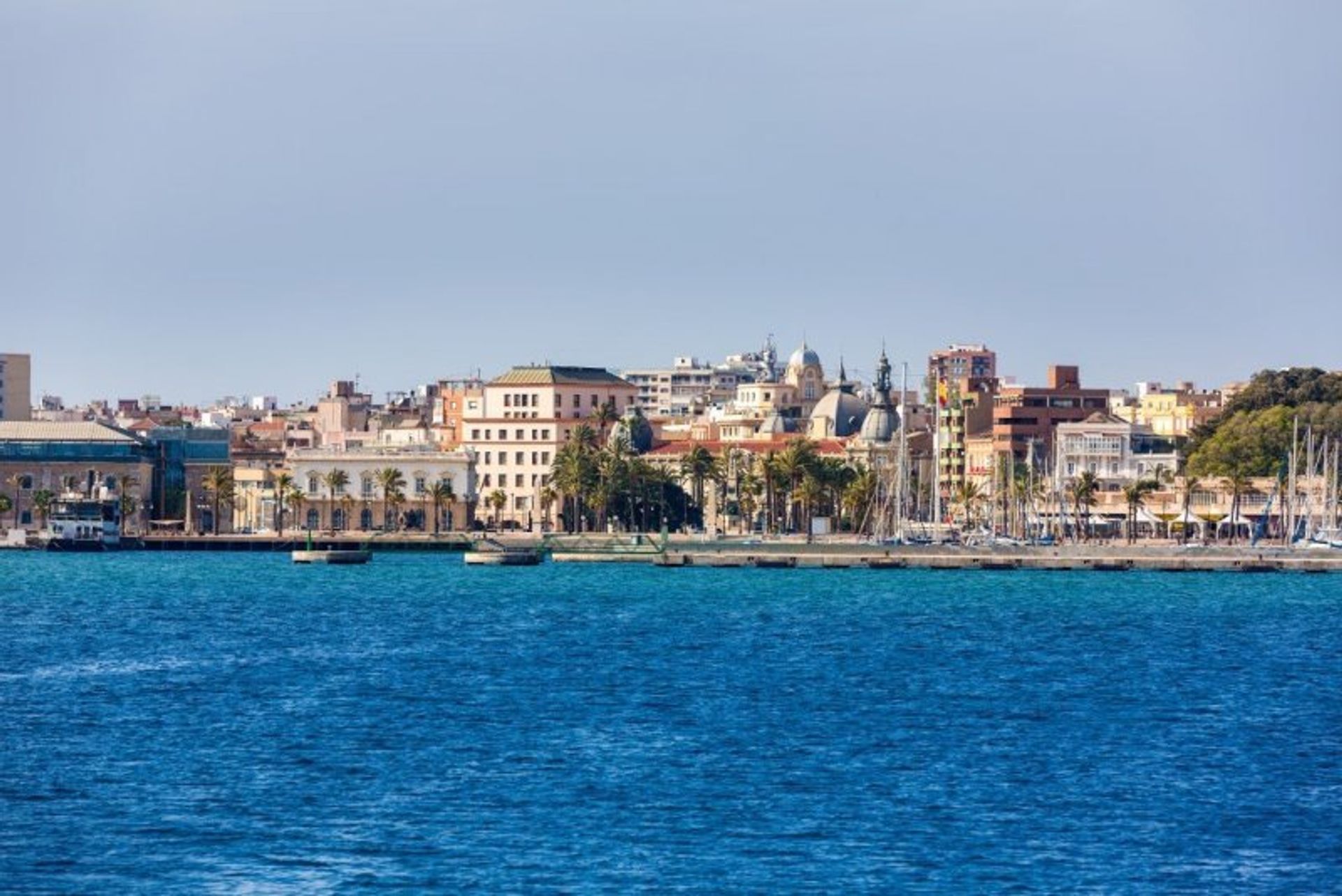 The Costa Calida stretches along the towns of La Manga, Mar Menor, Cabo de Palos, Cartagena and San Javier