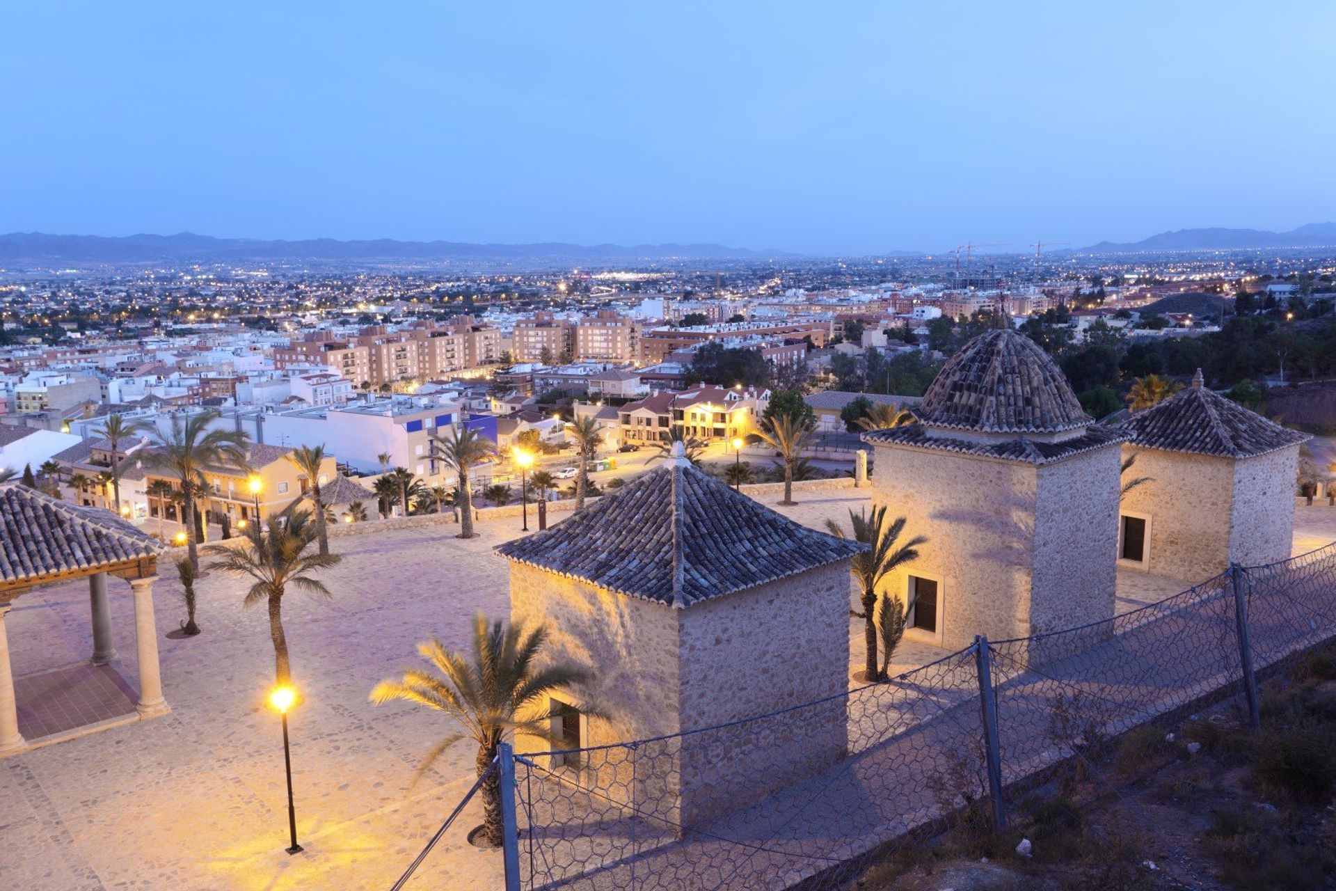 The large medieval town of Lorca is famous for its impressive Lorca Castle, known as the 'Fortress of the Sun'