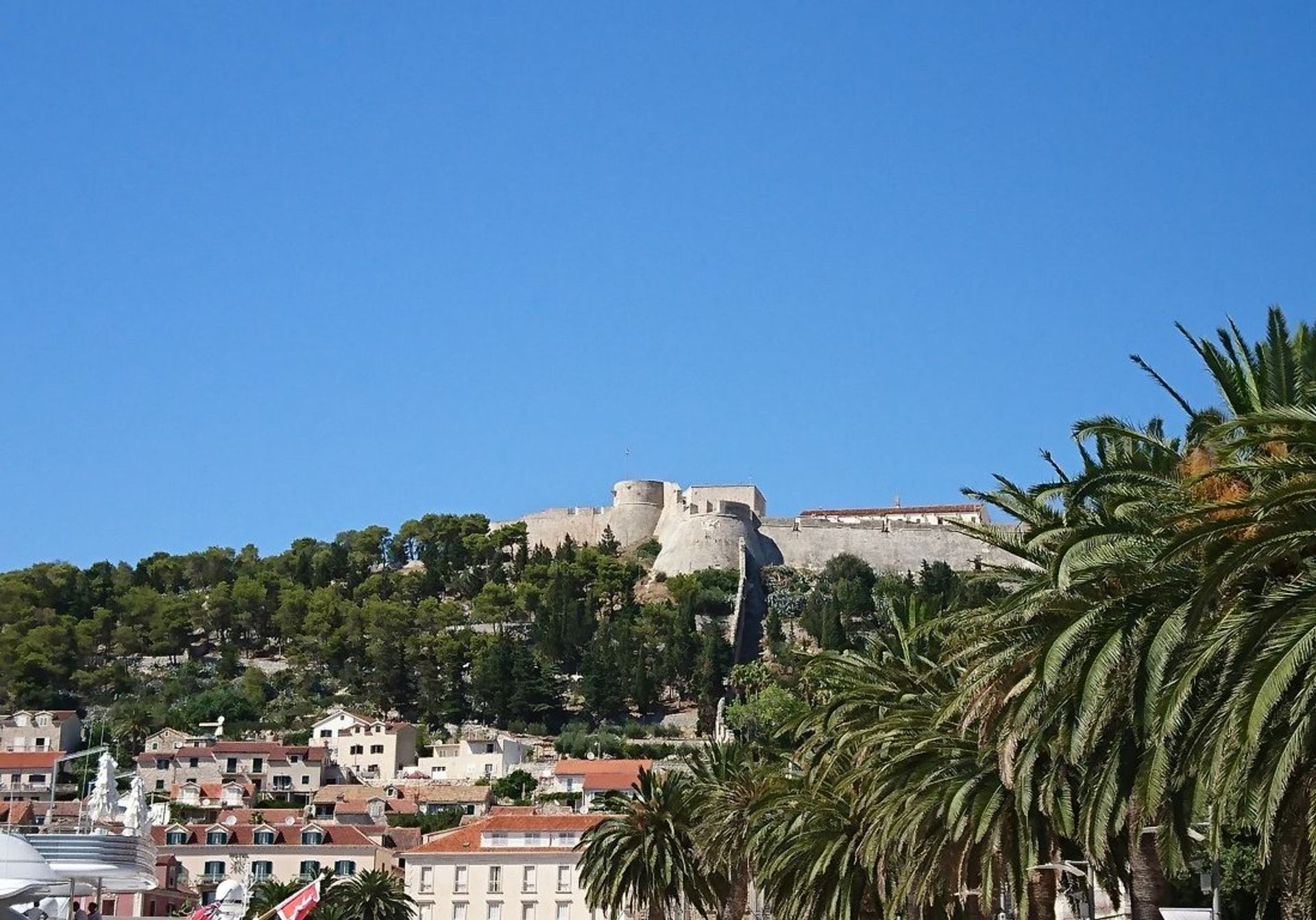 Take a trip to Hvar's Fortica Fortress and enjoy stunning panoramic views from the top