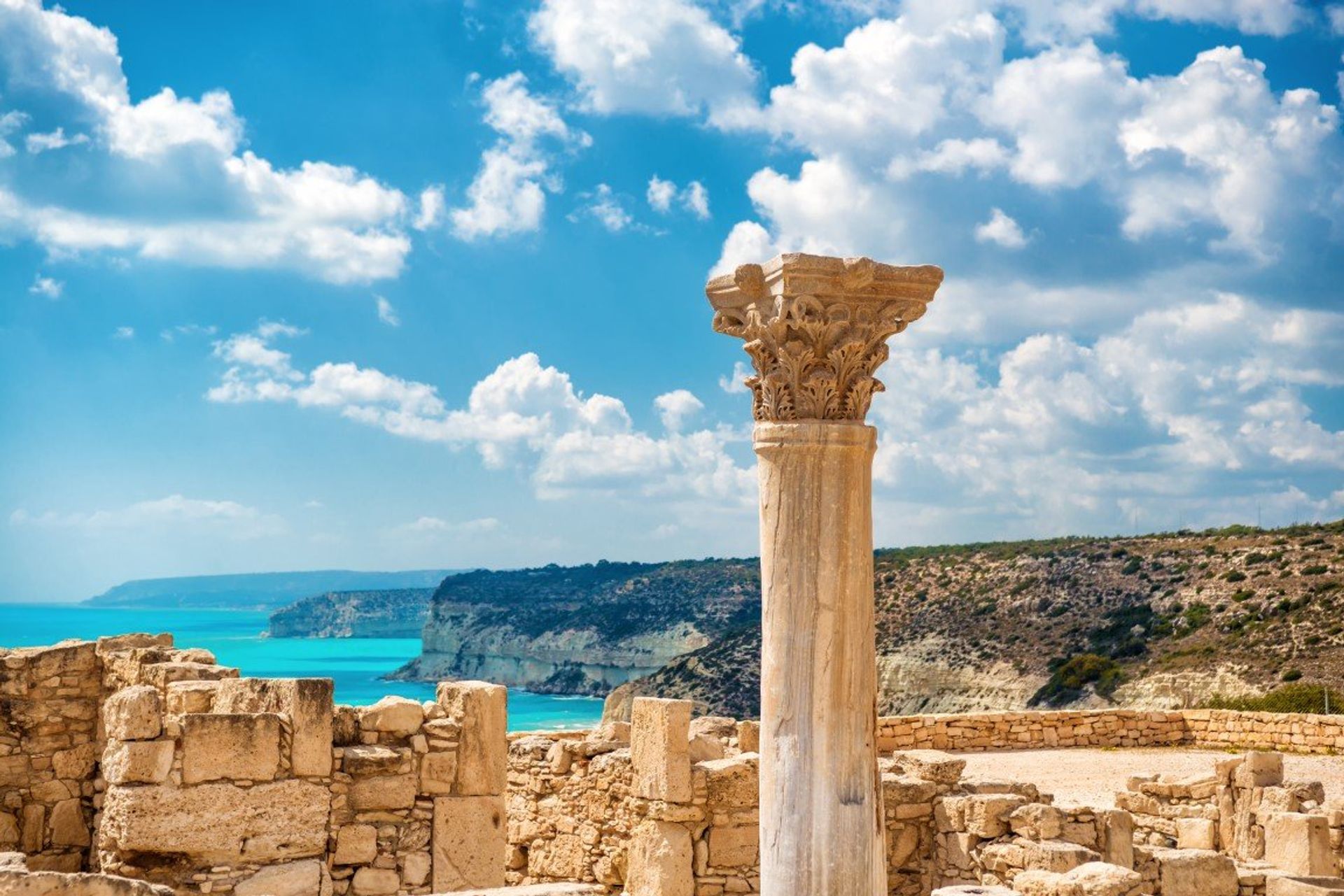 Visit the ruins of ancient Kourion in Limassol, from a time of myths and legends