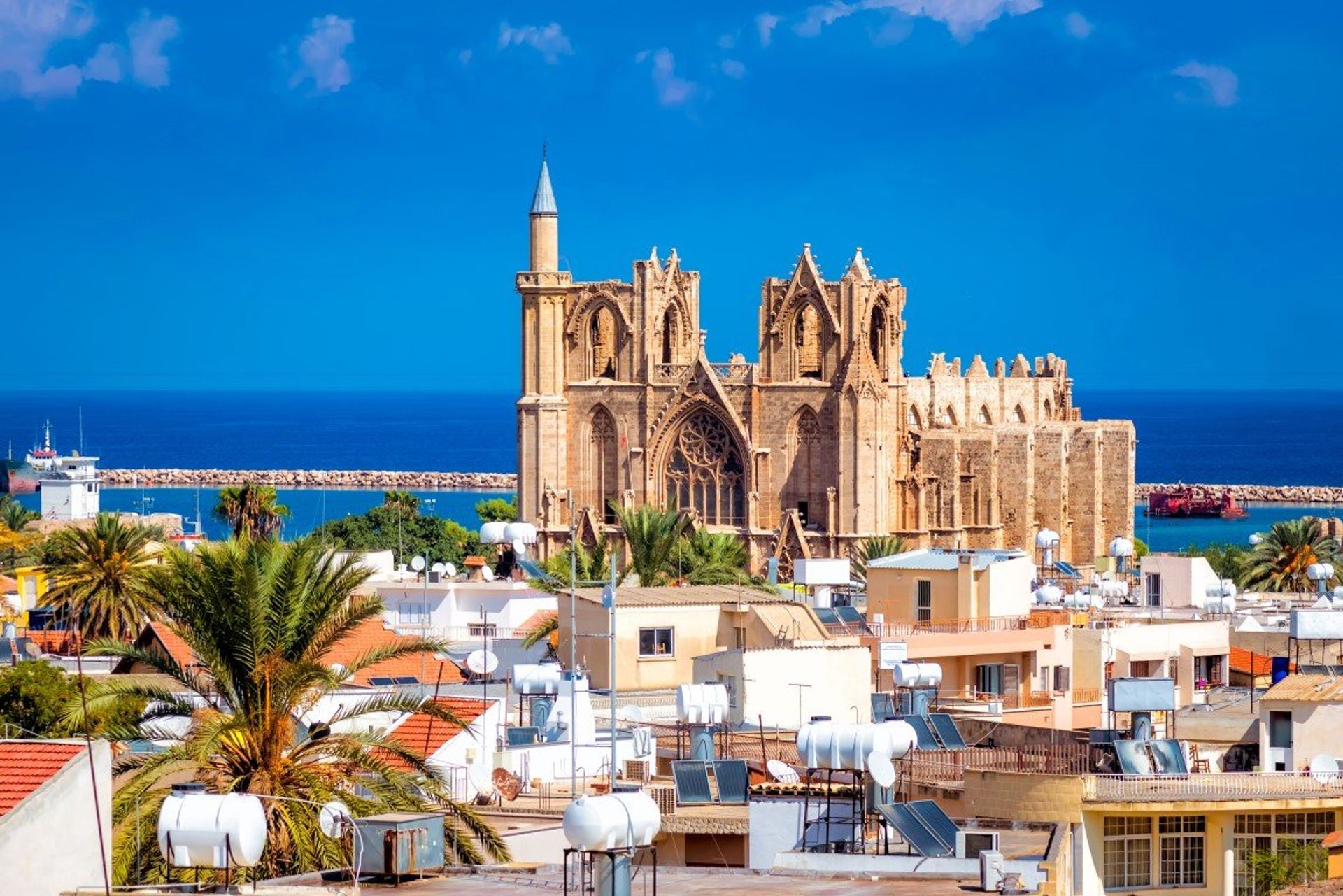 La Mustafa Pasha Mosque in Famagusta is a stunning example of Ottoman architecture