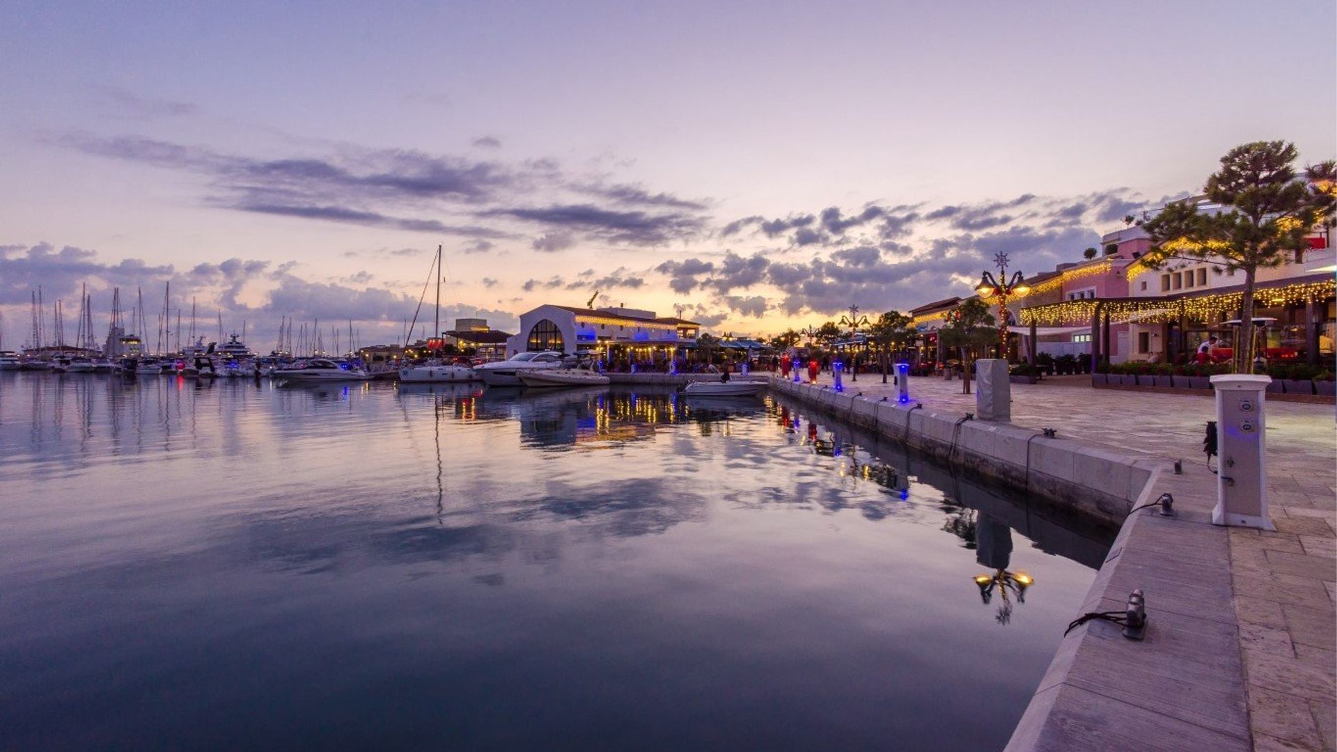 Watch the world go by at Limassol's beautiful marina and newly developed port